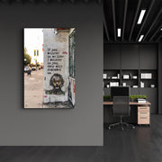 Arte Decorativa em Vidro Temperado Multicolor 35x55cm - Impressão UV de Alta Qualidade