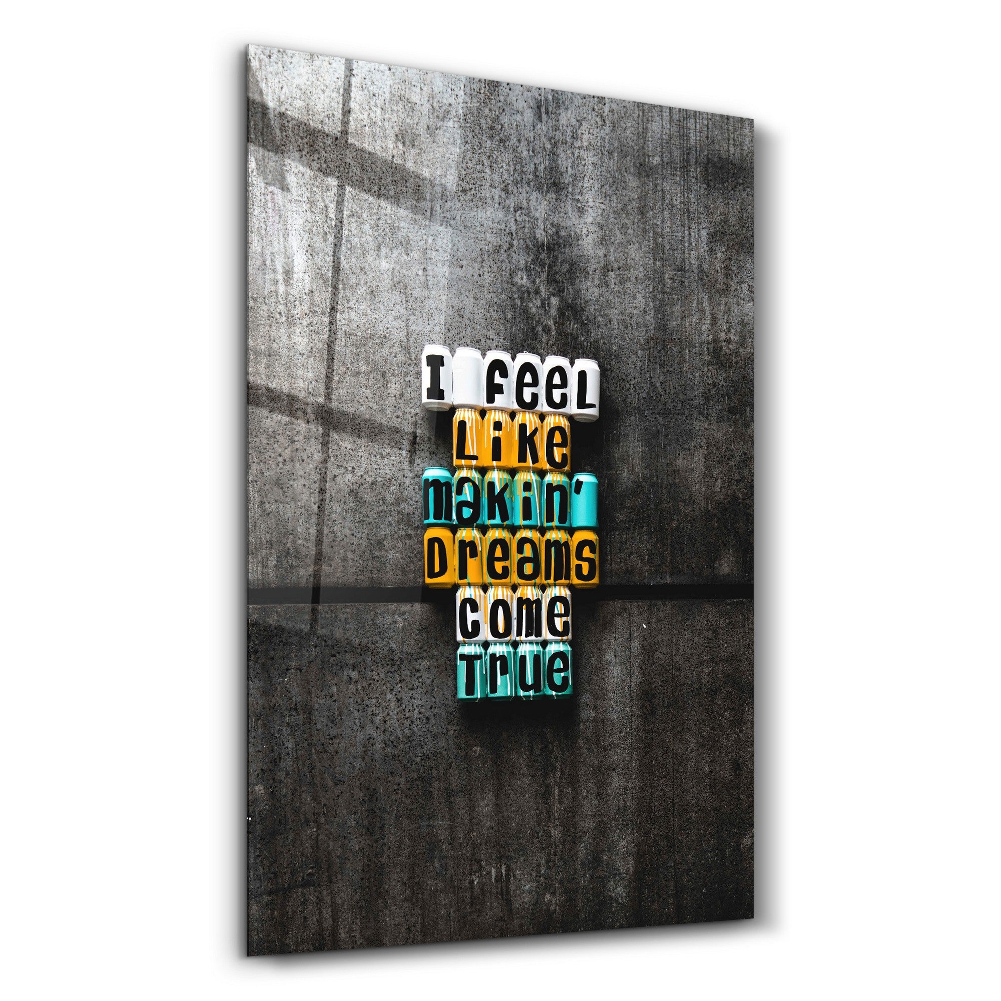 Arte Decorativa em Vidro Temperado Multicolor 35x55cm - Impressão UV de Alta Qualidade