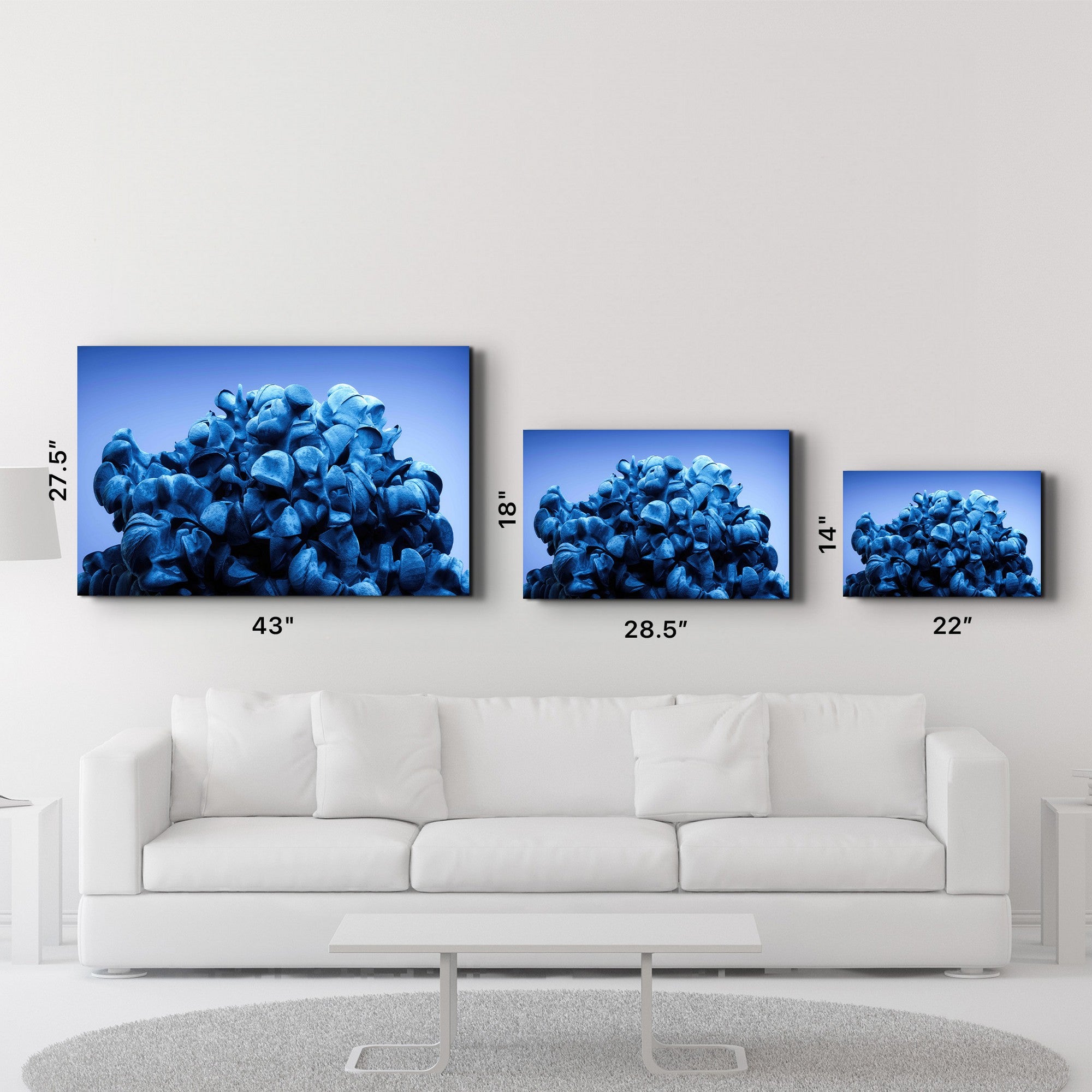 Arte Decorativa em Vidro Temperado Multicolor 70x110cm - Impressão UV de Alta Qualidade