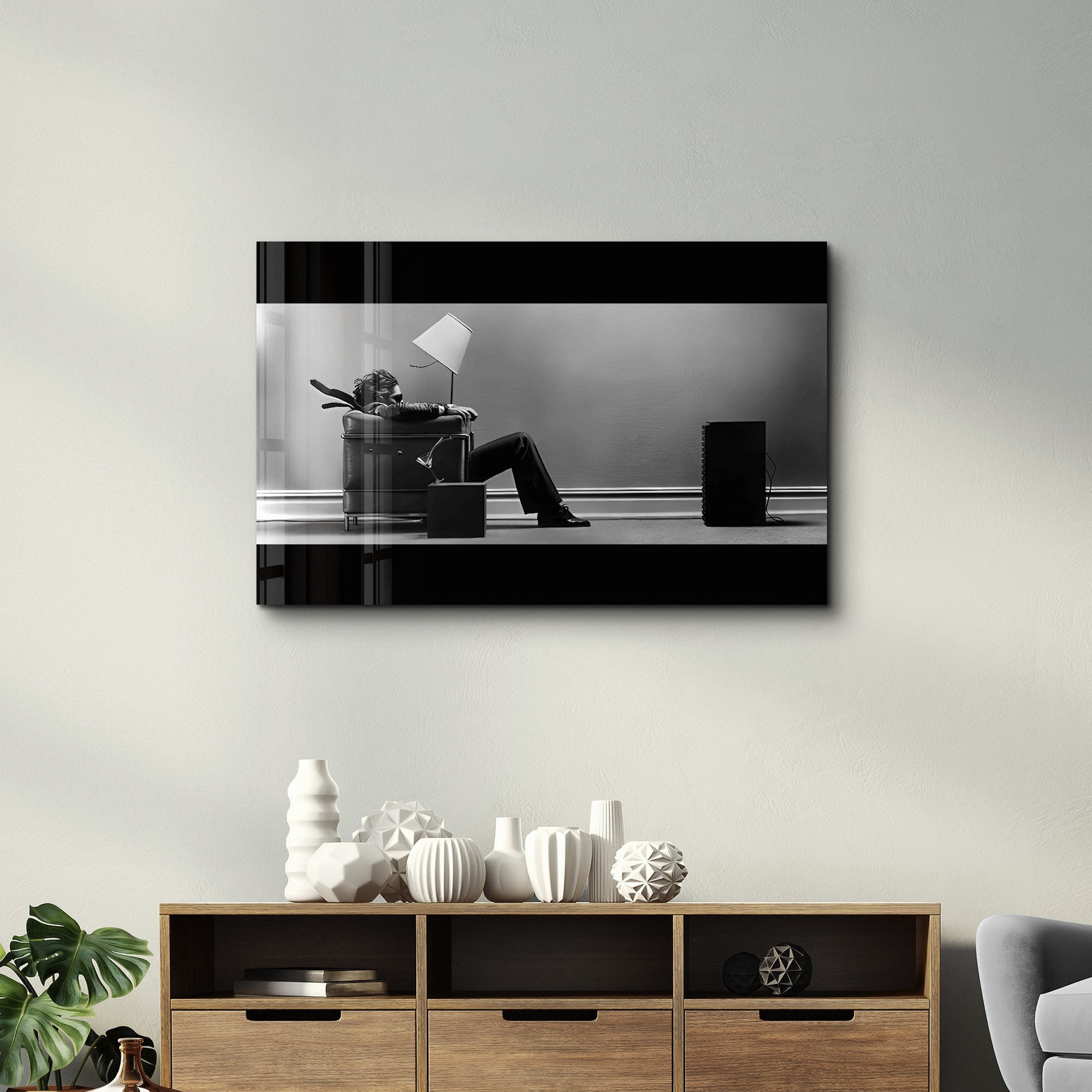 Quadro Decorativo em Vidro Temperado Multicolor 35x55cm - Impressão UV de Alta Qualidade