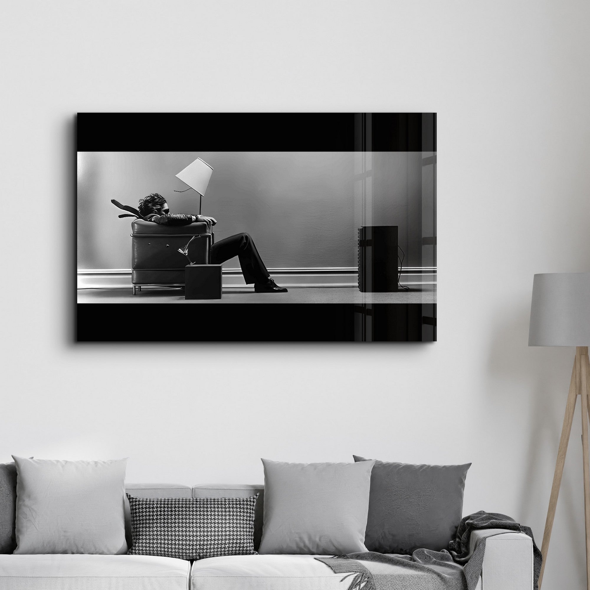 Quadro Decorativo em Vidro Temperado Multicolor 35x55cm - Impressão UV de Alta Qualidade