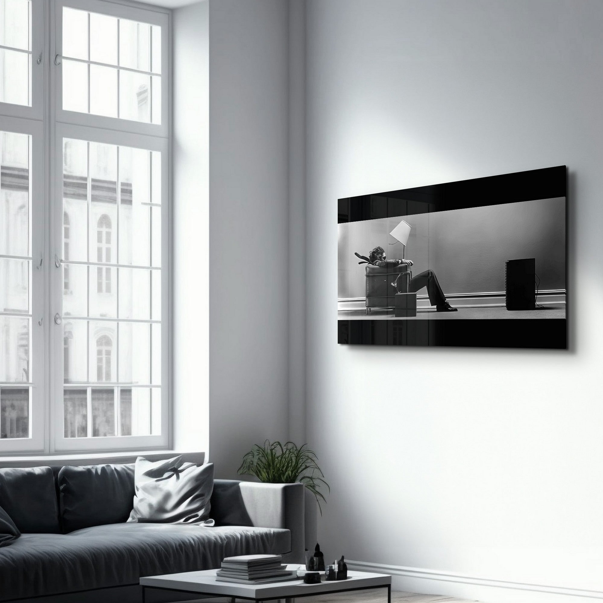 Quadro Decorativo em Vidro Temperado Multicolor 35x55cm - Impressão UV de Alta Qualidade