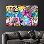 Arte em Vidro Temperado Multicolor 35x55cm - Pintura Decorativa UV de Alta Qualidade