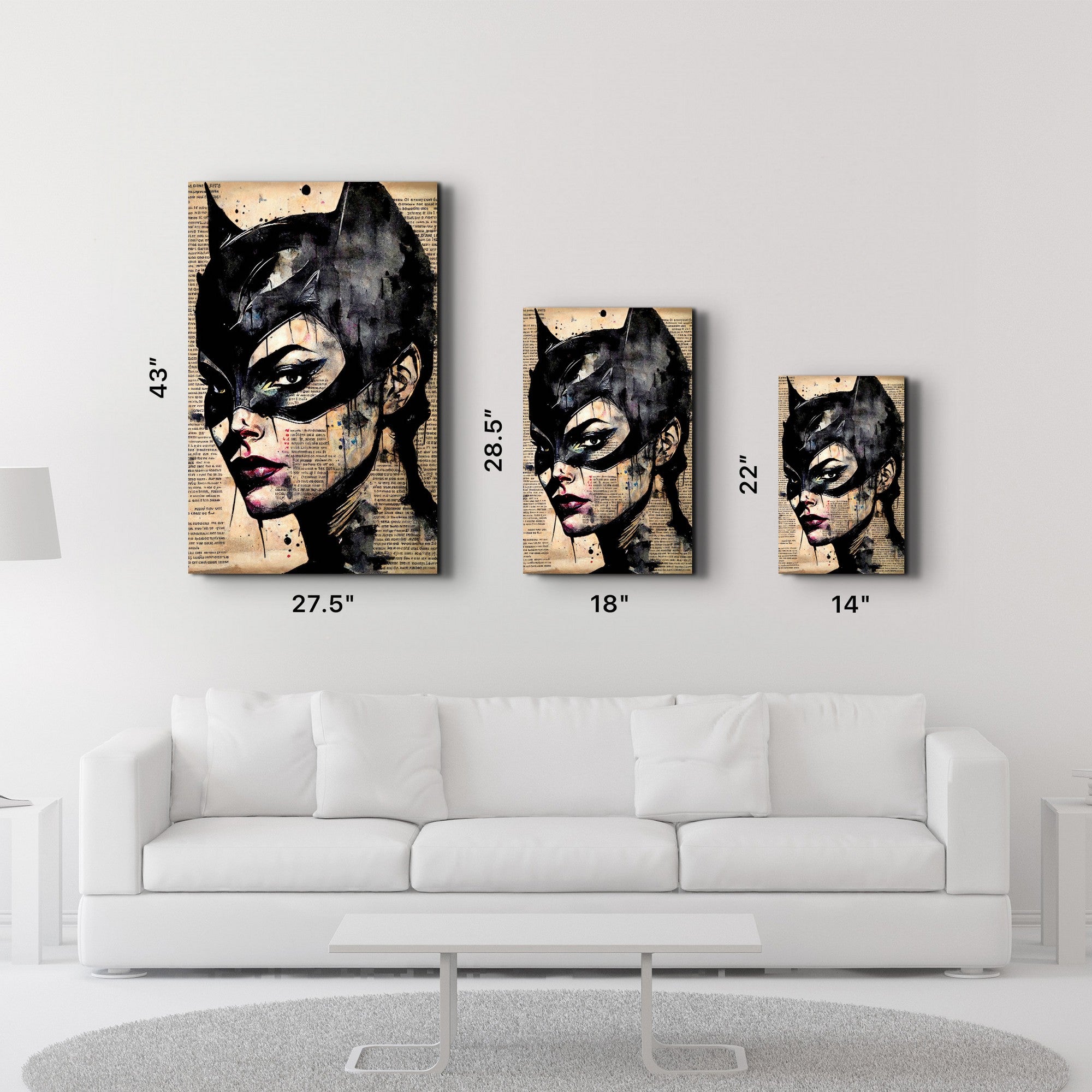 Arte Decorativa em Vidro Temperado Multicolor 35x55cm - Impressão UV de Alta Qualidade