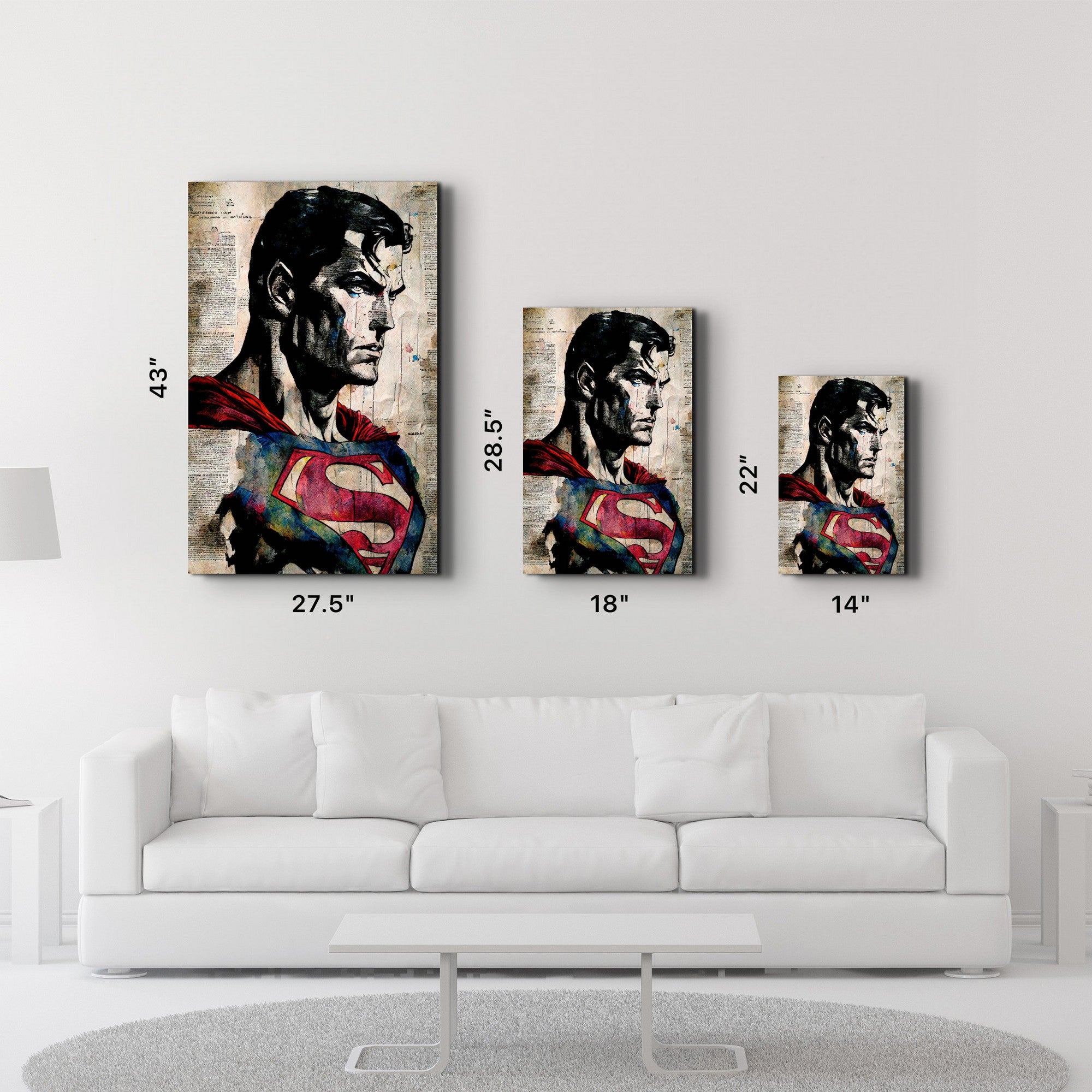 Arte Decorativa em Vidro Temperado Multicolor 35x55cm - Impressão UV de Alta Qualidade