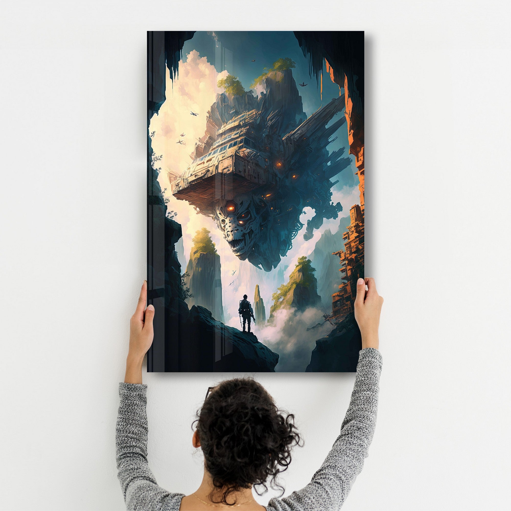 Quadro Decorativo em Vidro Temperado 4 mm, 35 x 55 cm, Multicolor — SPR-1045 (Impressão UV)