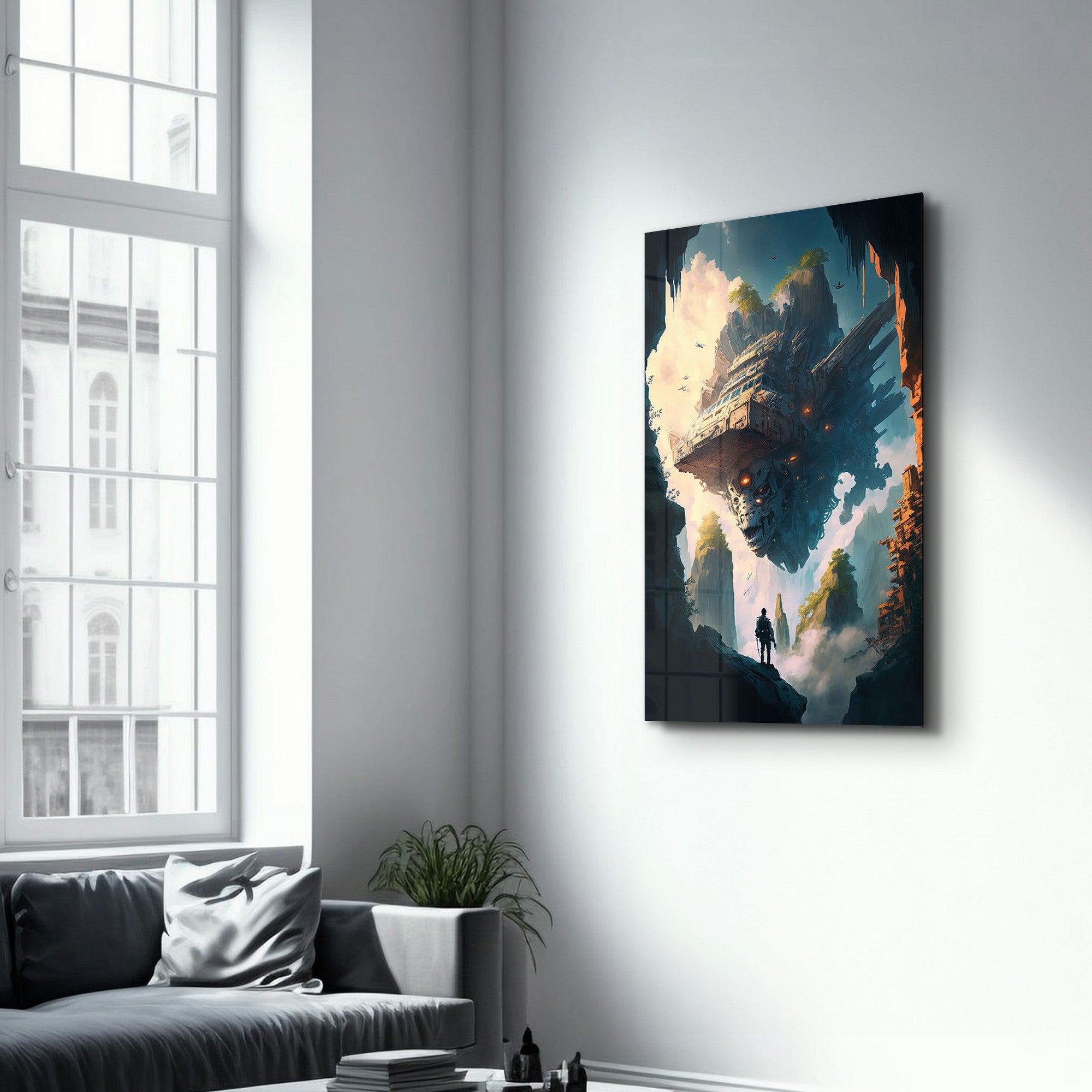 Quadro Decorativo em Vidro Temperado 4 mm, 35 x 55 cm, Multicolor — SPR-1045 (Impressão UV)