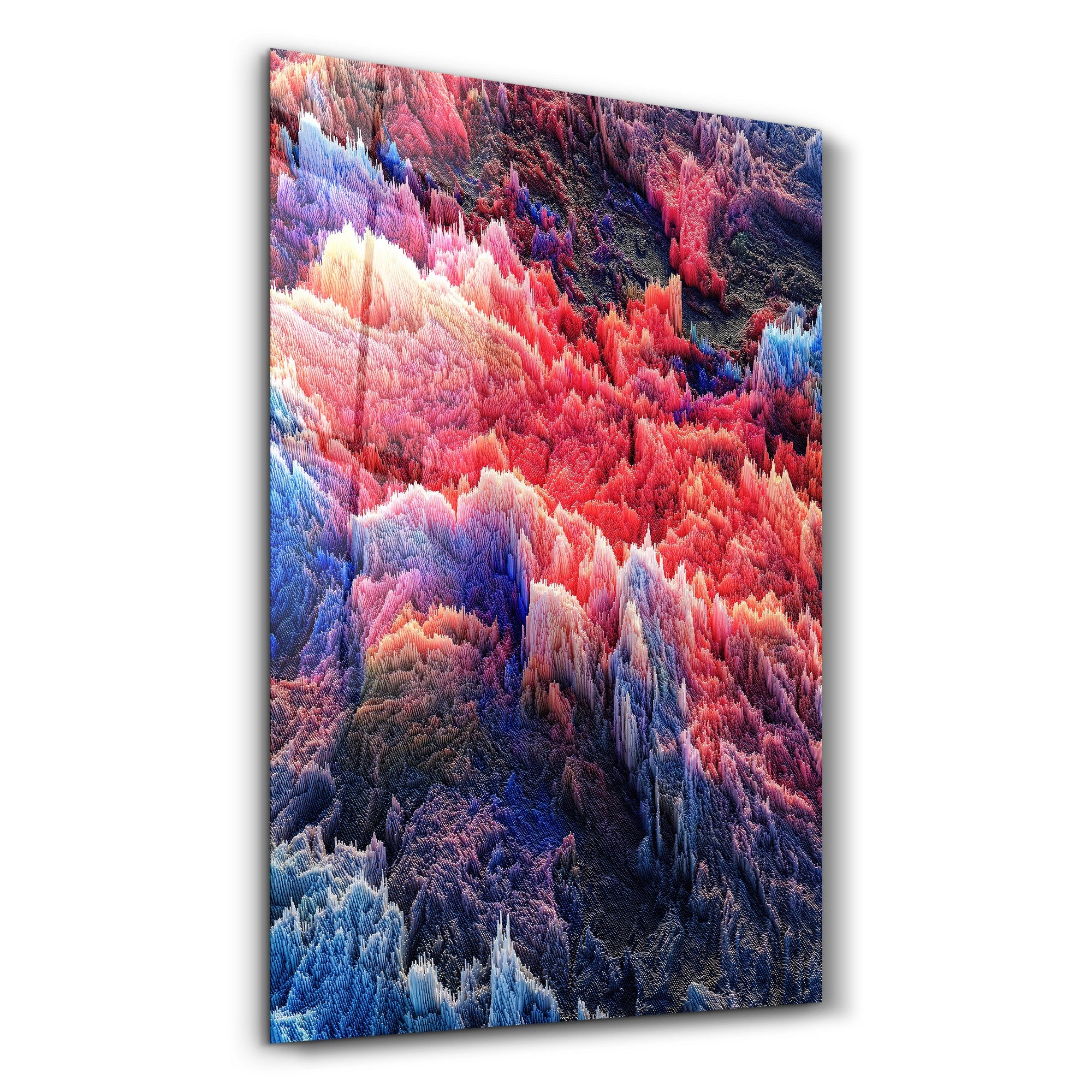 Quadro Decorativo em Vidro Temperado 35x55 cm Multicolor com Impressão UV – SPR-1052
