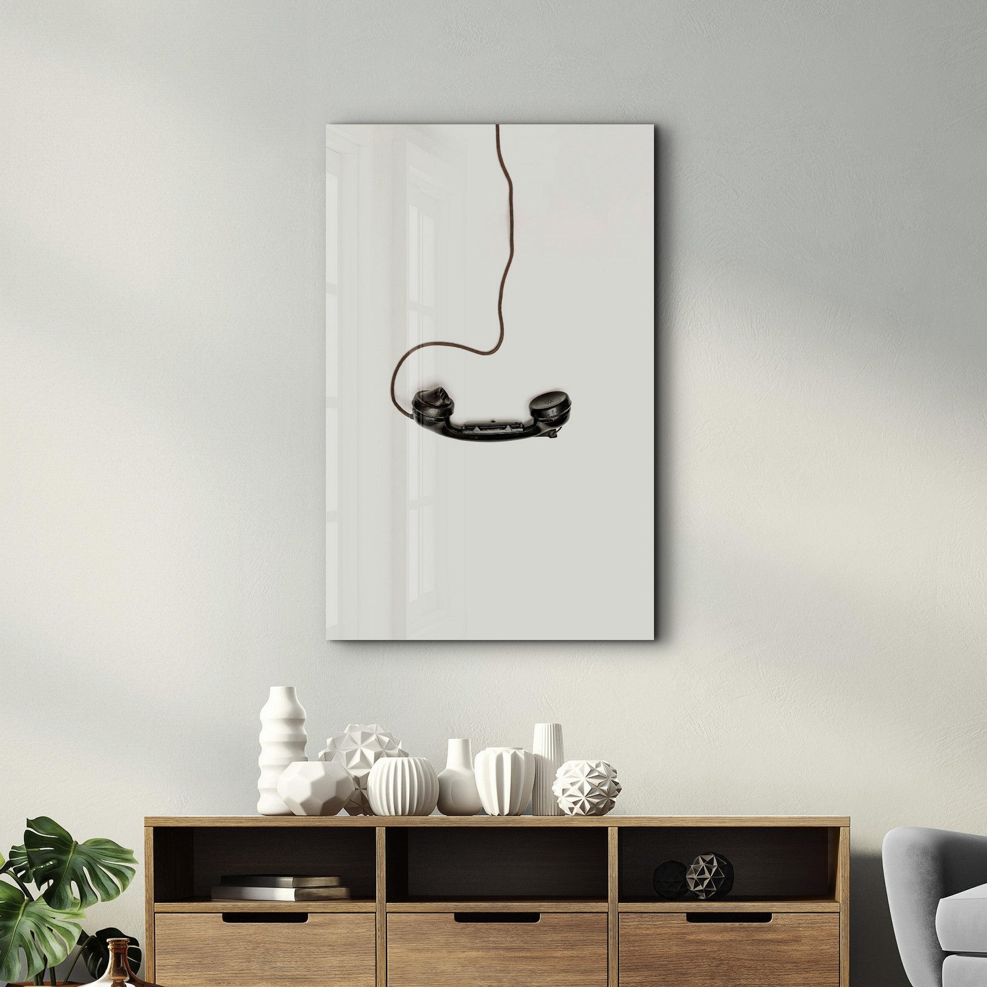 Arte Decorativa em Vidro Temperado Multicolor 35x55cm - Impressão UV de Alta Qualidade