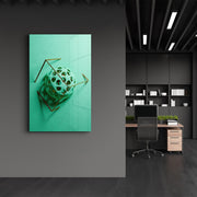 Arte Decorativa em Vidro Temperado Multicolor 35x55cm - Impressão UV de Alta Qualidade