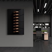 Arte Decorativa em Vidro Temperado Multicolor 70x110cm - Impressão UV de Alta Qualidade