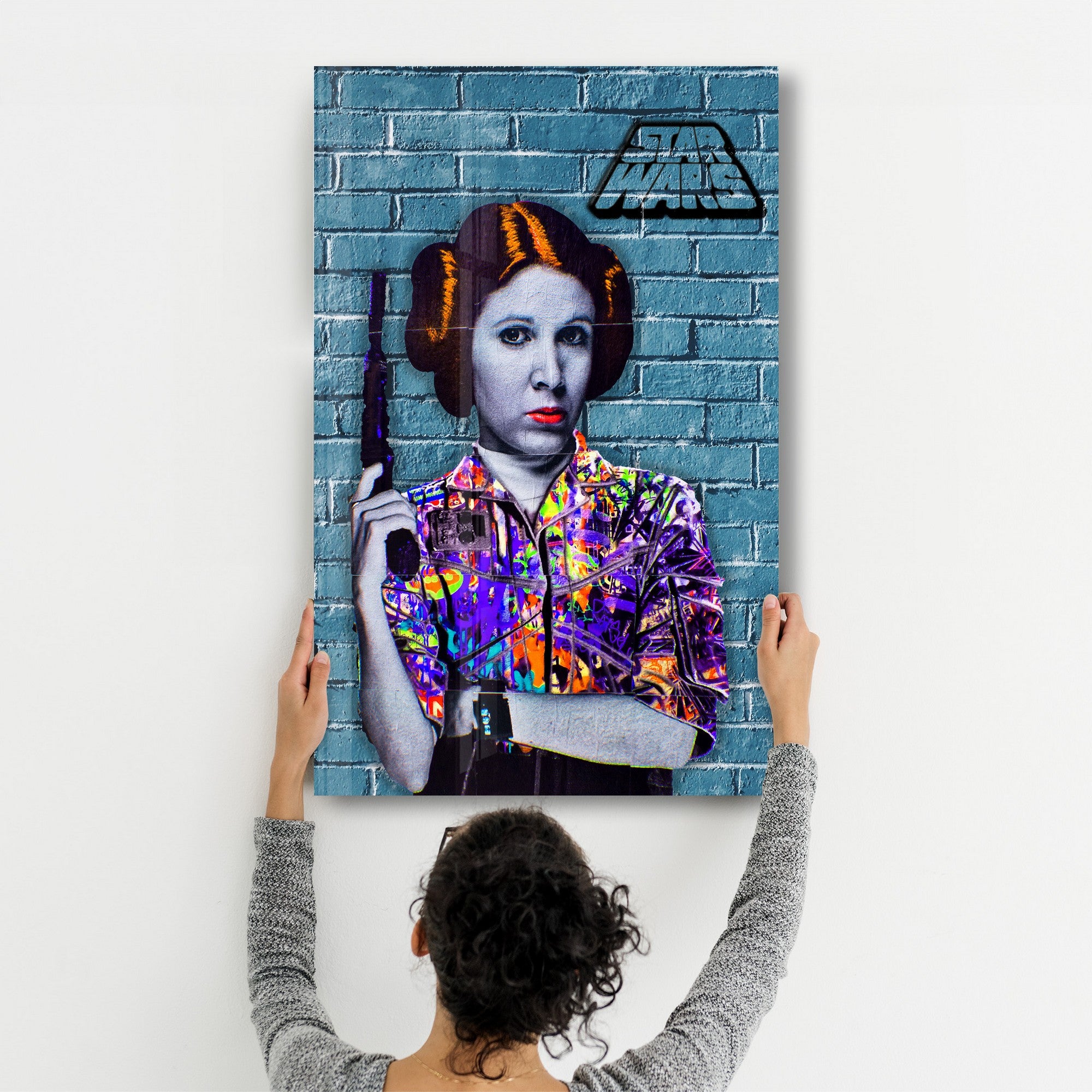 Quadro Decorativo em Vidro Temperado Multicolor 35x55cm - Impressão UV de Alta Qualidade