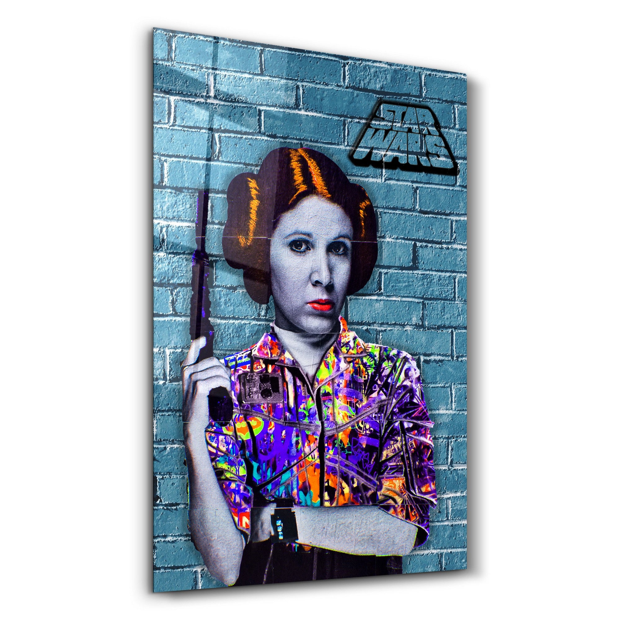 Quadro Decorativo em Vidro Temperado Multicolor 35x55cm - Impressão UV de Alta Qualidade