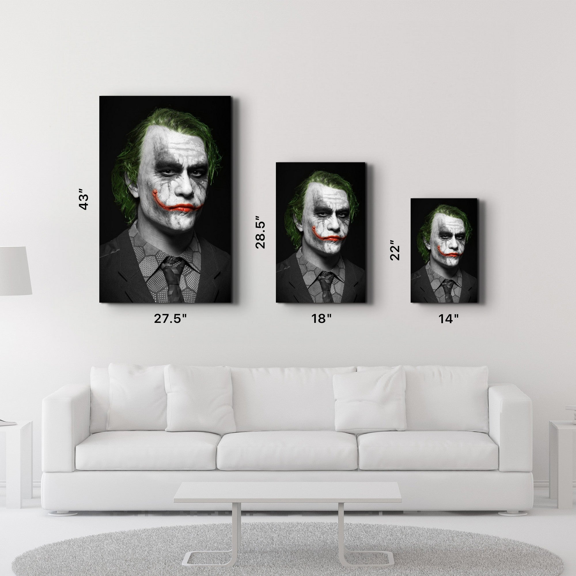 Quadro Decorativo em Vidro Temperado Multicolor 35x55cm - Impressão UV de Alta Qualidade