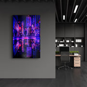 Quadro Decorativo em Vidro Temperado Multicolor 35x55cm - Impressão UV de Alta Qualidade