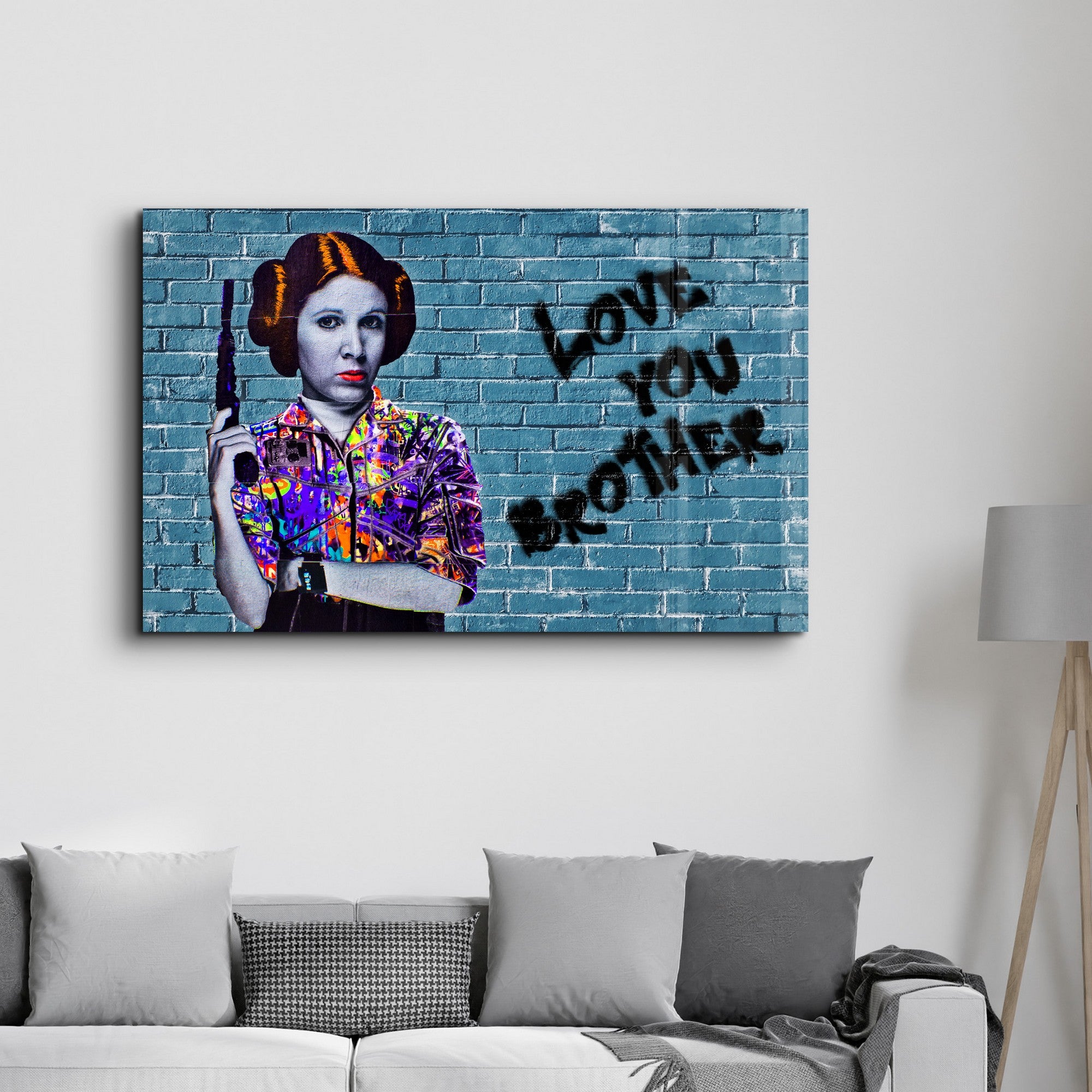 Quadro Decorativo em Vidro Temperado Multicolor 35x55cm - Impressão UV de Alta Qualidade