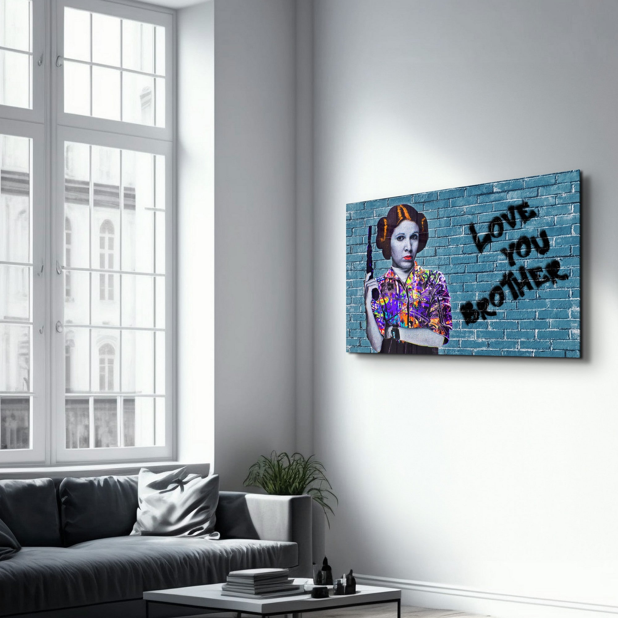 Quadro Decorativo em Vidro Temperado Multicolor 35x55cm - Impressão UV de Alta Qualidade