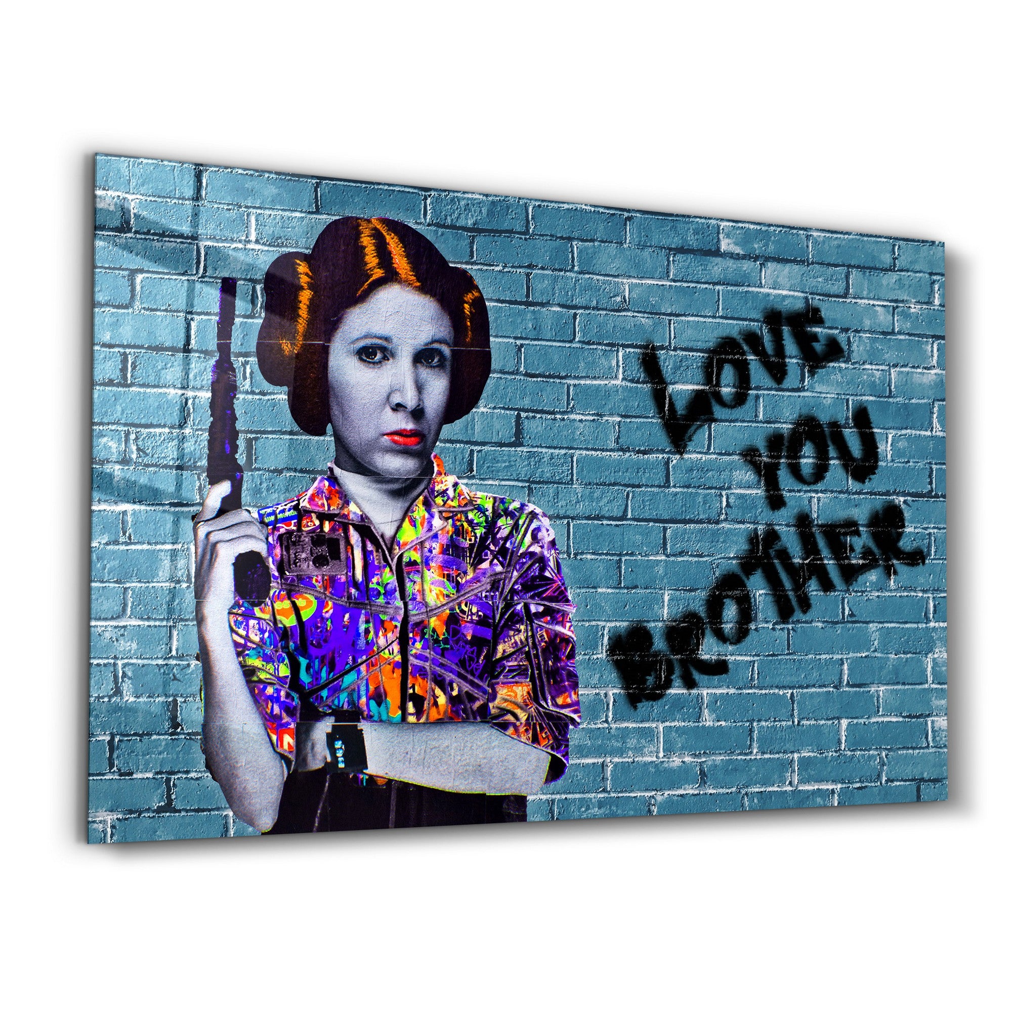 Quadro Decorativo em Vidro Temperado Multicolor 35x55cm - Impressão UV de Alta Qualidade