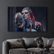 VFT-1008 Quadro em Vidro Temperado Multicolor 35 x 55 cm – Impressão UV (4 mm)