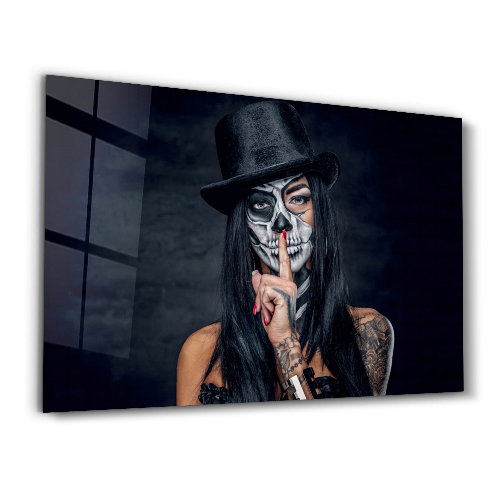 Quadro Decorativo em Vidro Temperado Multicolor 35x55cm - Impressão UV de Alta Qualidade