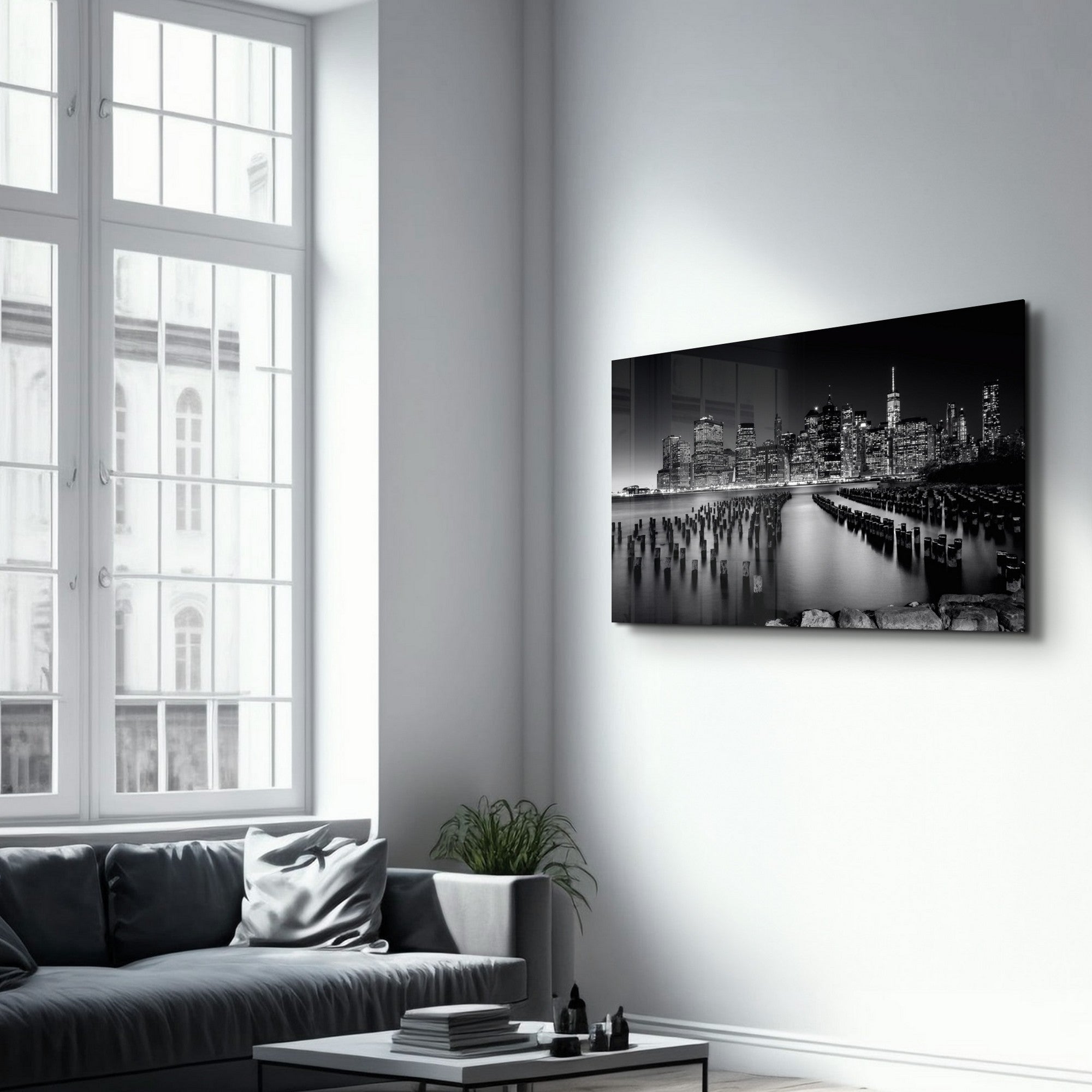 Quadro Decorativo em Vidro Temperado Multicolor 35x55cm - Impressão UV de Alta Qualidade