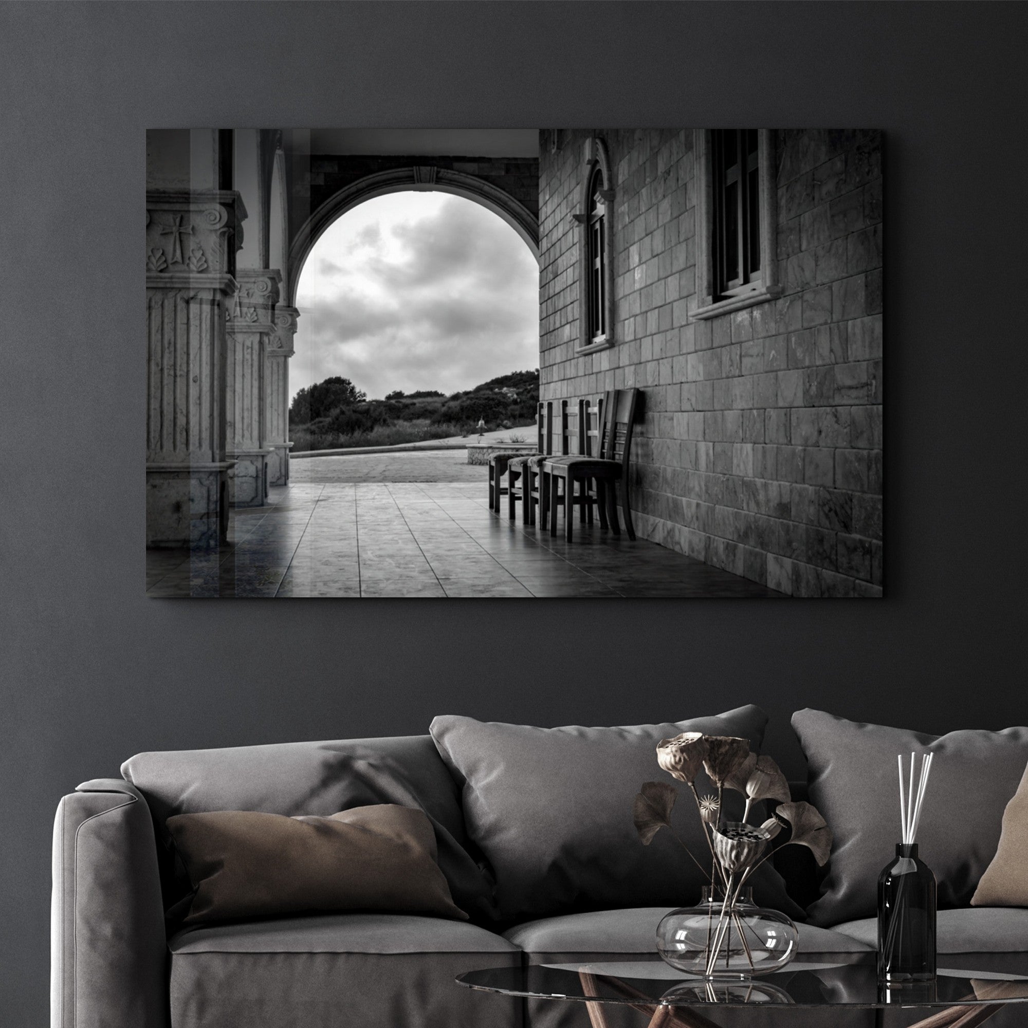 Quadro Decorativo em Vidro Temperado 35 x 55 cm Multicolor VFT-1017 – Impressão UV, Vidro 4 mm