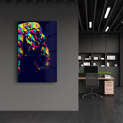 Quadro Decorativo em Vidro Temperado Multicolor 35x55cm - Impressão UV de Alta Qualidade