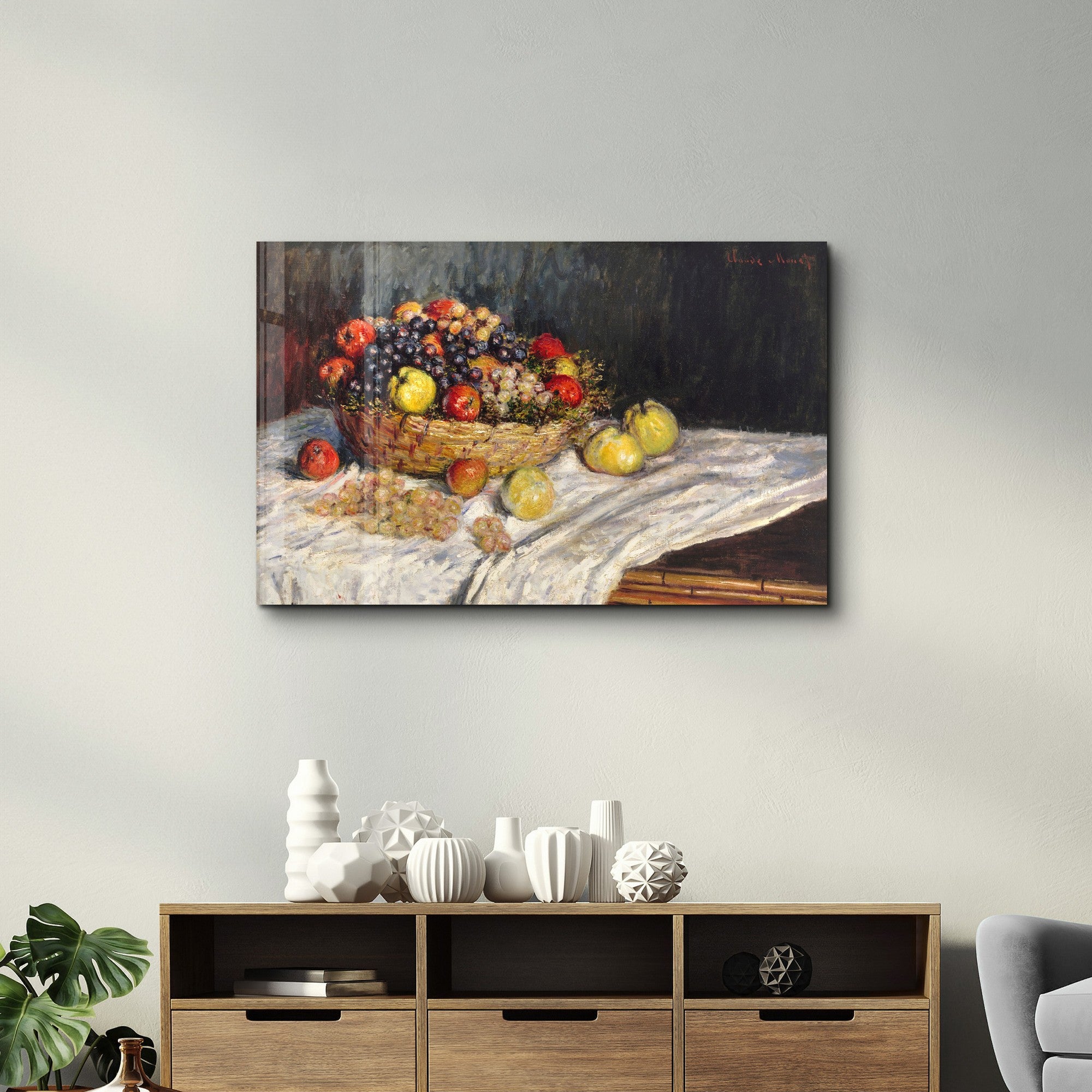 Quadro Decorativo em Vidro Temperado Multicolor 35x55cm - Impressão UV de Alta Qualidade