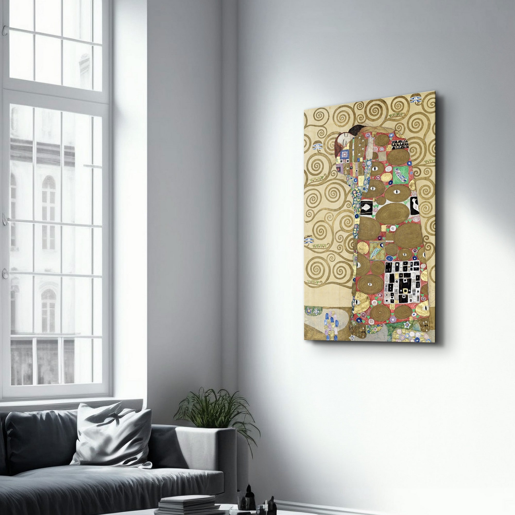 Quadro Decorativo em Vidro Temperado Multicolor 35x55cm - Impressão UV de Alta Qualidade