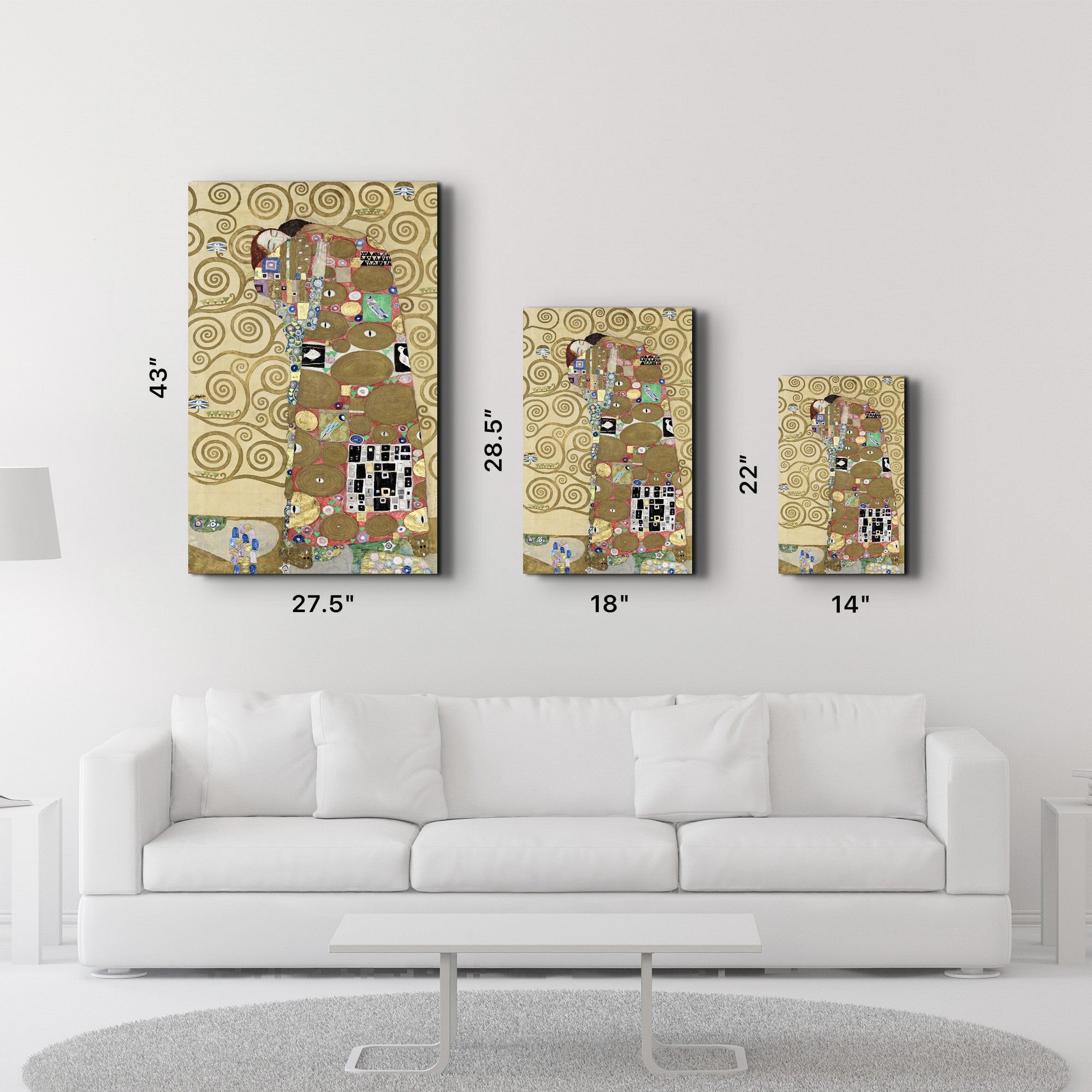 Quadro Decorativo em Vidro Temperado Multicolor 35x55cm - Impressão UV de Alta Qualidade