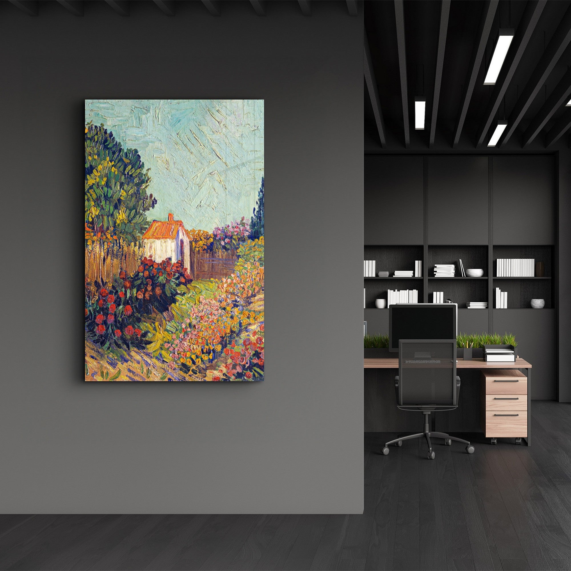 Quadro Decorativo em Vidro Temperado Multicolor 35x55cm - Impressão UV de Alta Qualidade