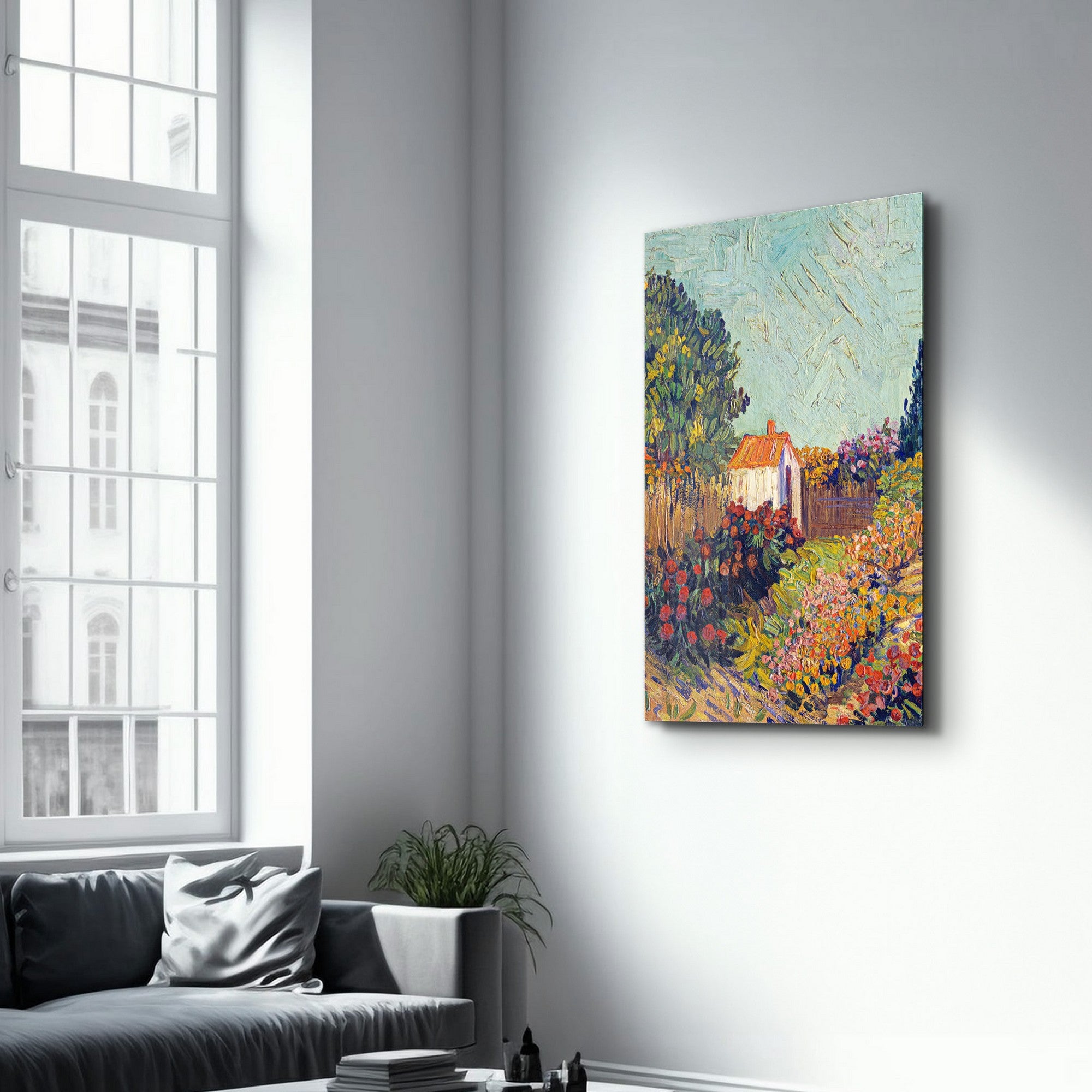 Quadro Decorativo em Vidro Temperado Multicolor 35x55cm - Impressão UV de Alta Qualidade