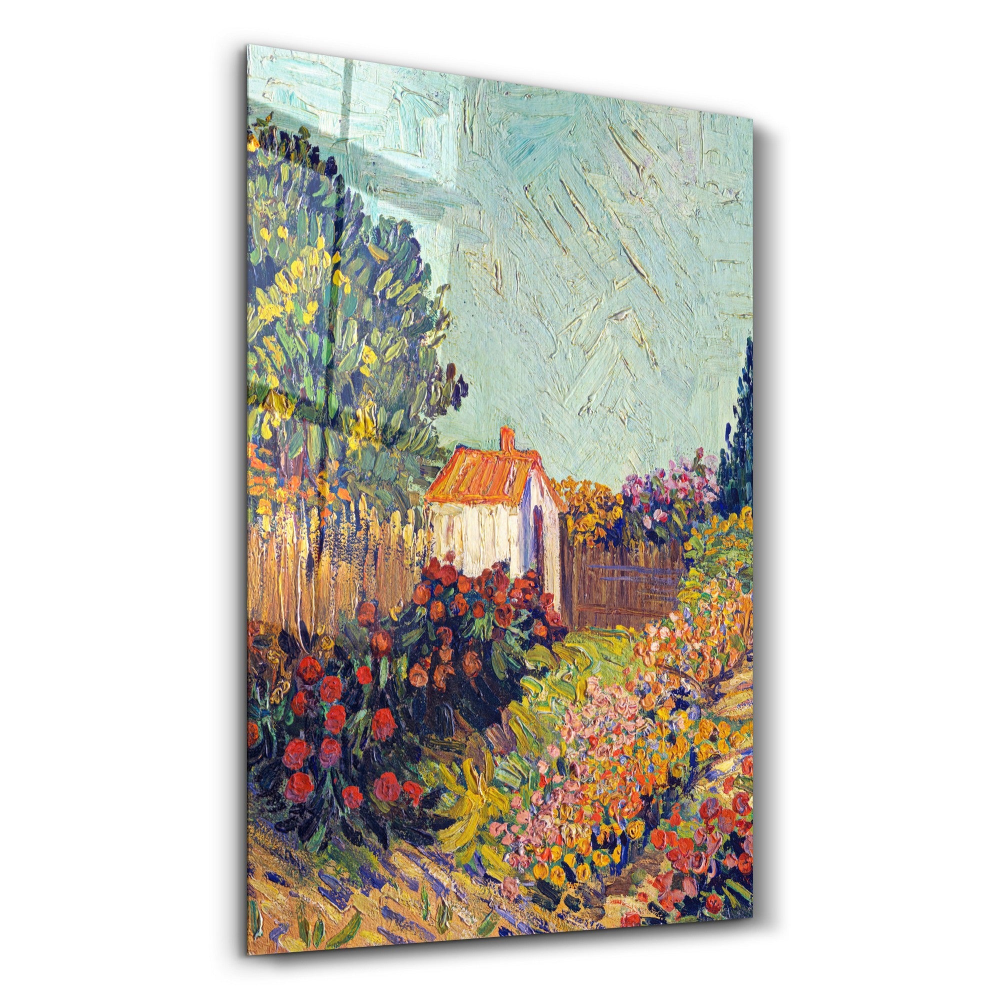Quadro Decorativo em Vidro Temperado Multicolor 35x55cm - Impressão UV de Alta Qualidade