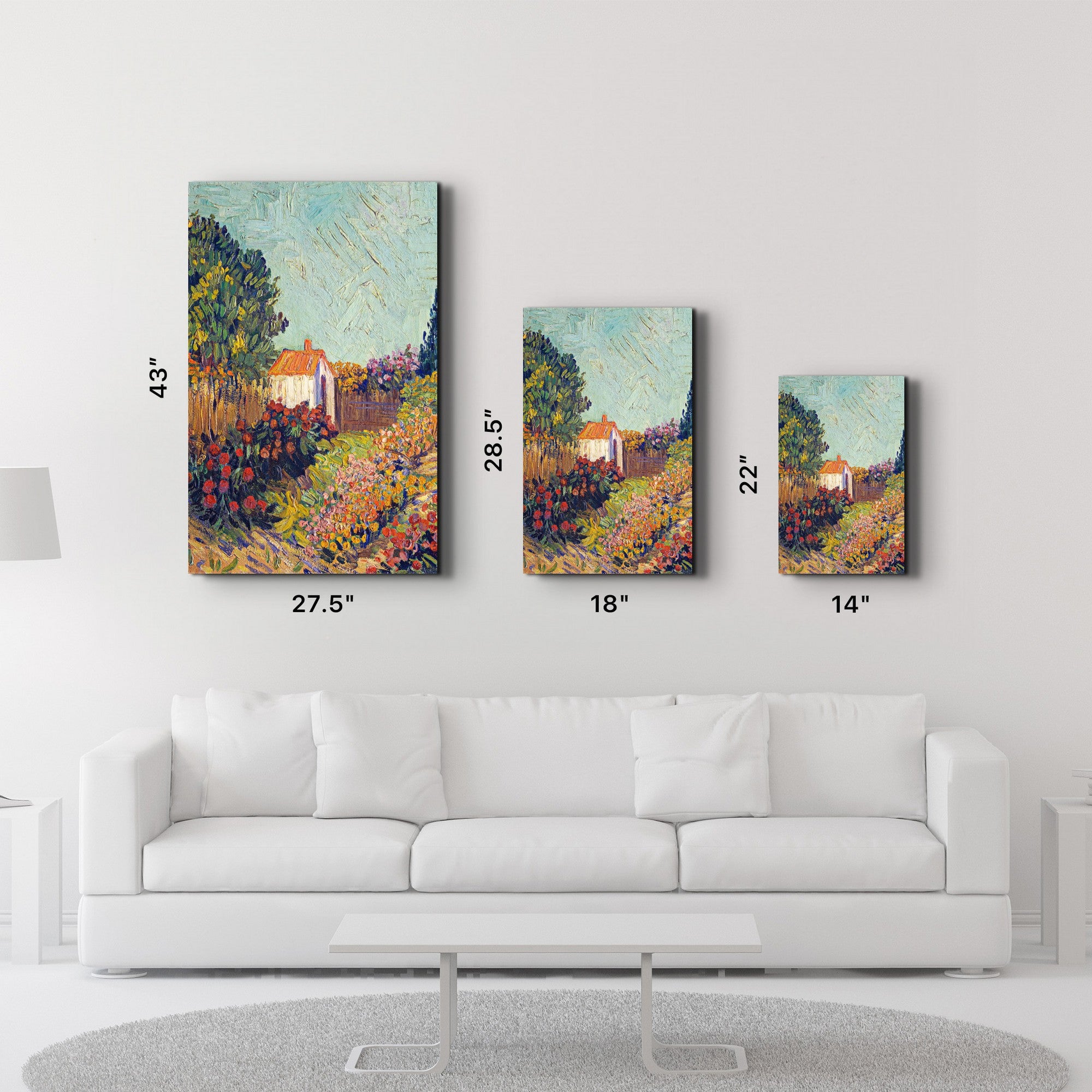 Quadro Decorativo em Vidro Temperado Multicolor 35x55cm - Impressão UV de Alta Qualidade
