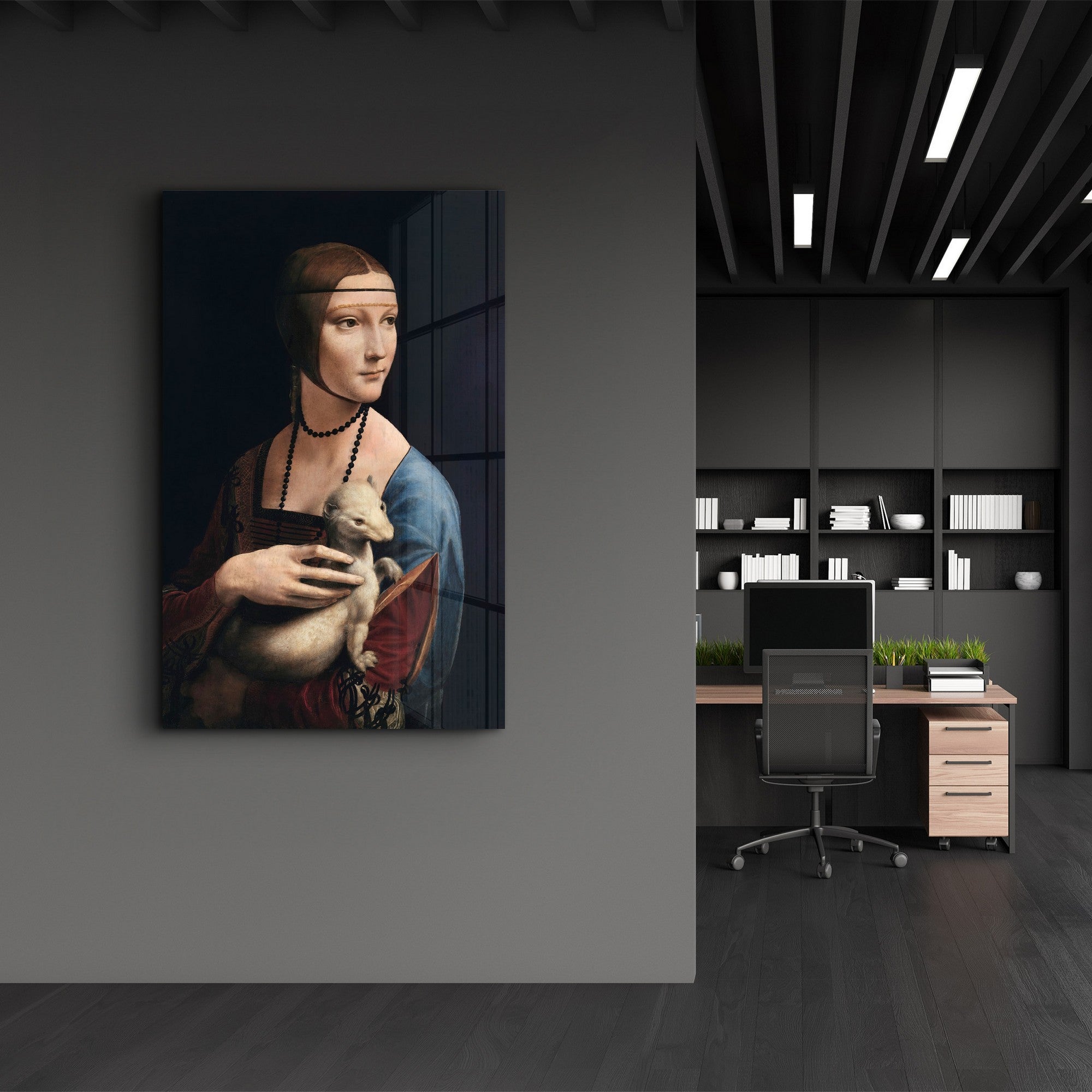 Quadro Decorativo em Vidro Temperado Multicolor 35x55cm - Impressão UV de Alta Qualidade