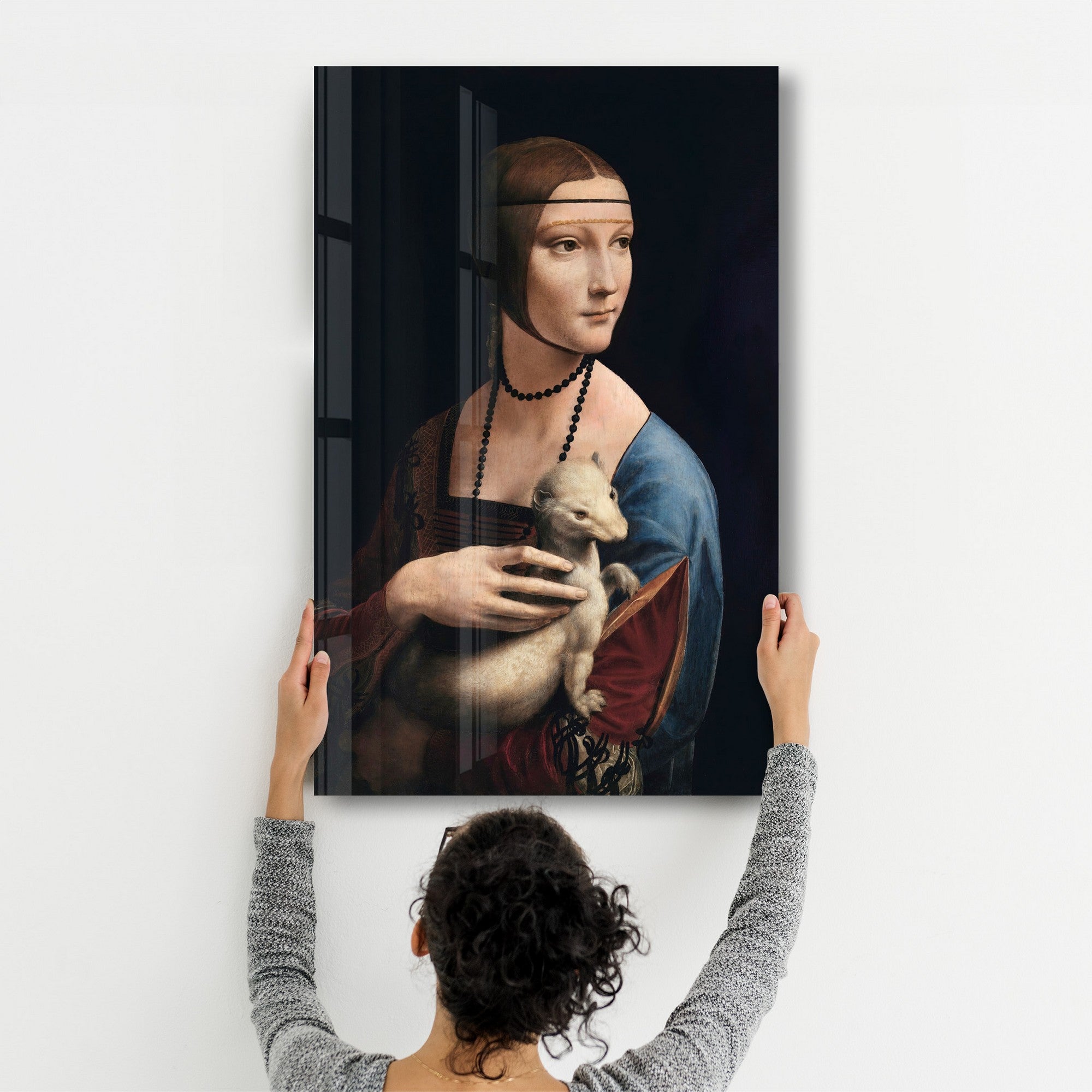 Quadro Decorativo em Vidro Temperado Multicolor 35x55cm - Impressão UV de Alta Qualidade