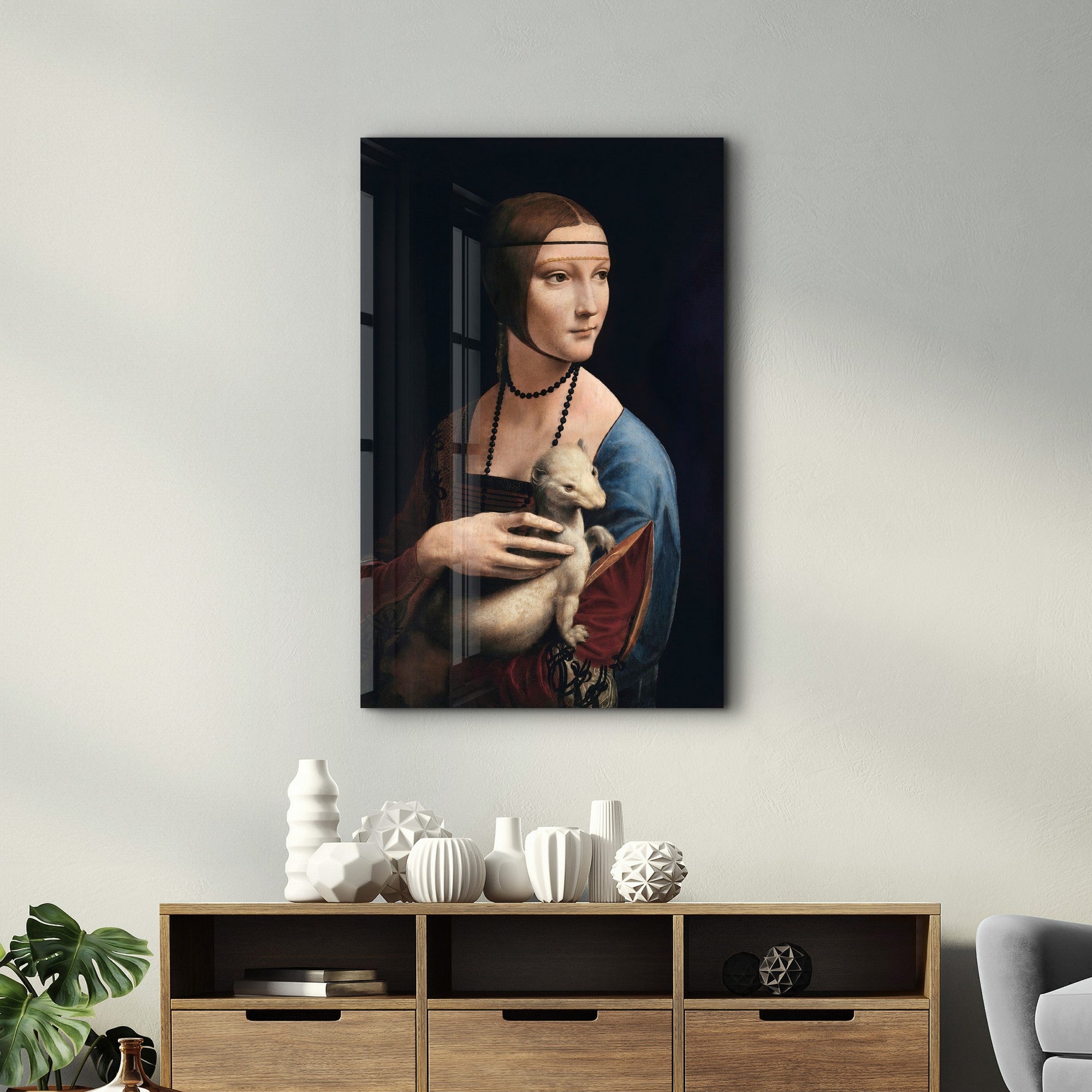 Quadro Decorativo em Vidro Temperado Multicolor 35x55cm - Impressão UV de Alta Qualidade