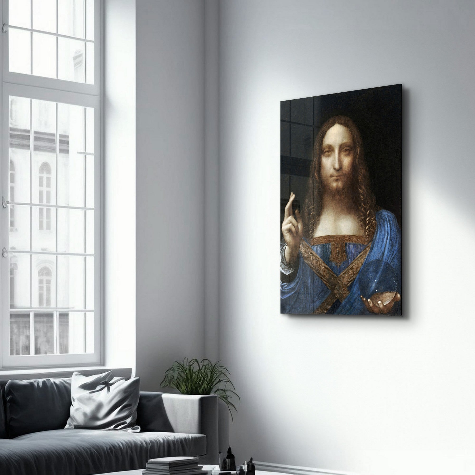 Quadro Decorativo em Vidro Temperado Multicolor 35x55cm - Impressão UV de Alta Qualidade