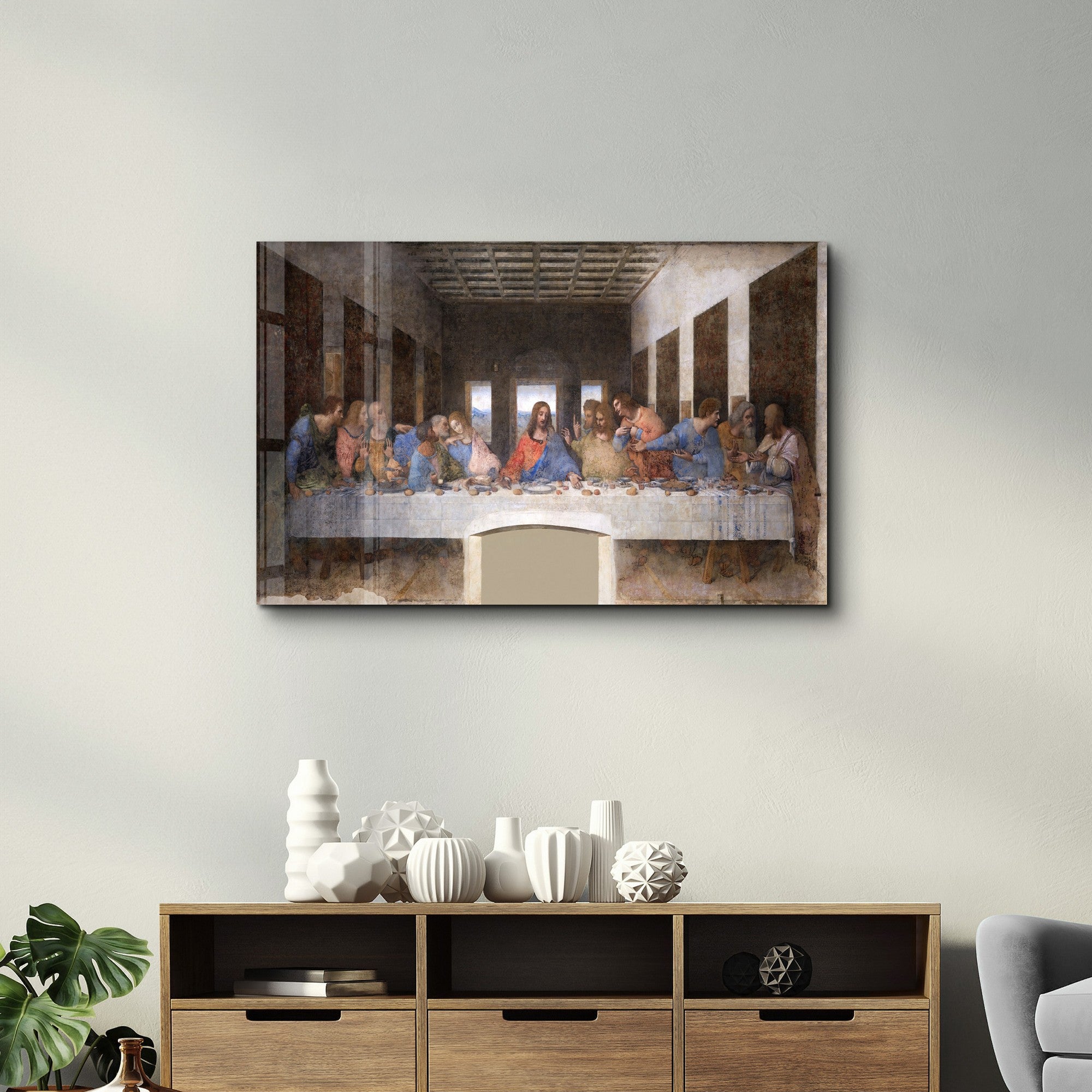 Quadro Decorativo em Vidro Temperado Multicolor 35x55 cm, 4 mm, Impressão UV – VFT-1048