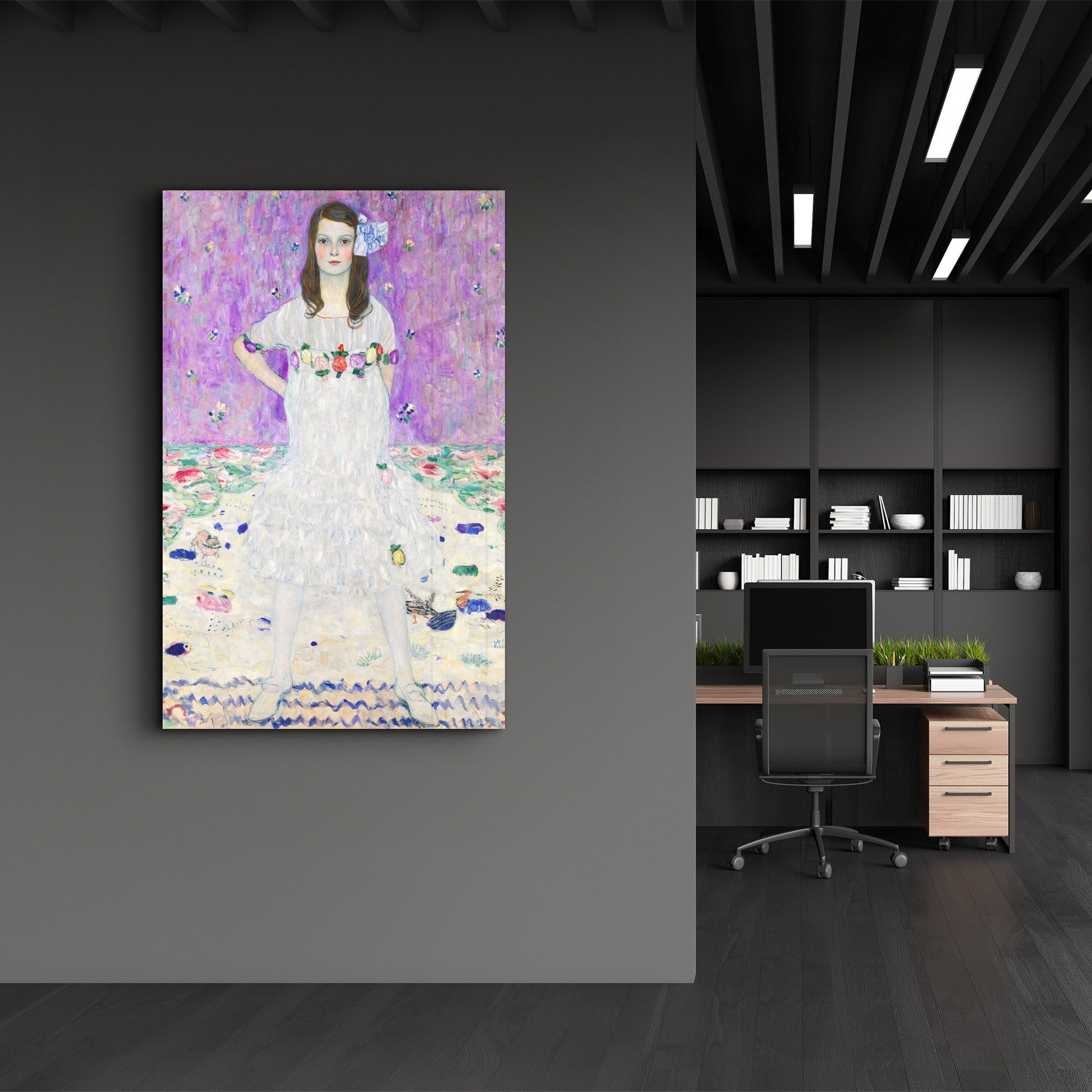 Quadro Decorativo em Vidro Temperado Multicolor 35x55cm - Impressão UV de Alta Qualidade