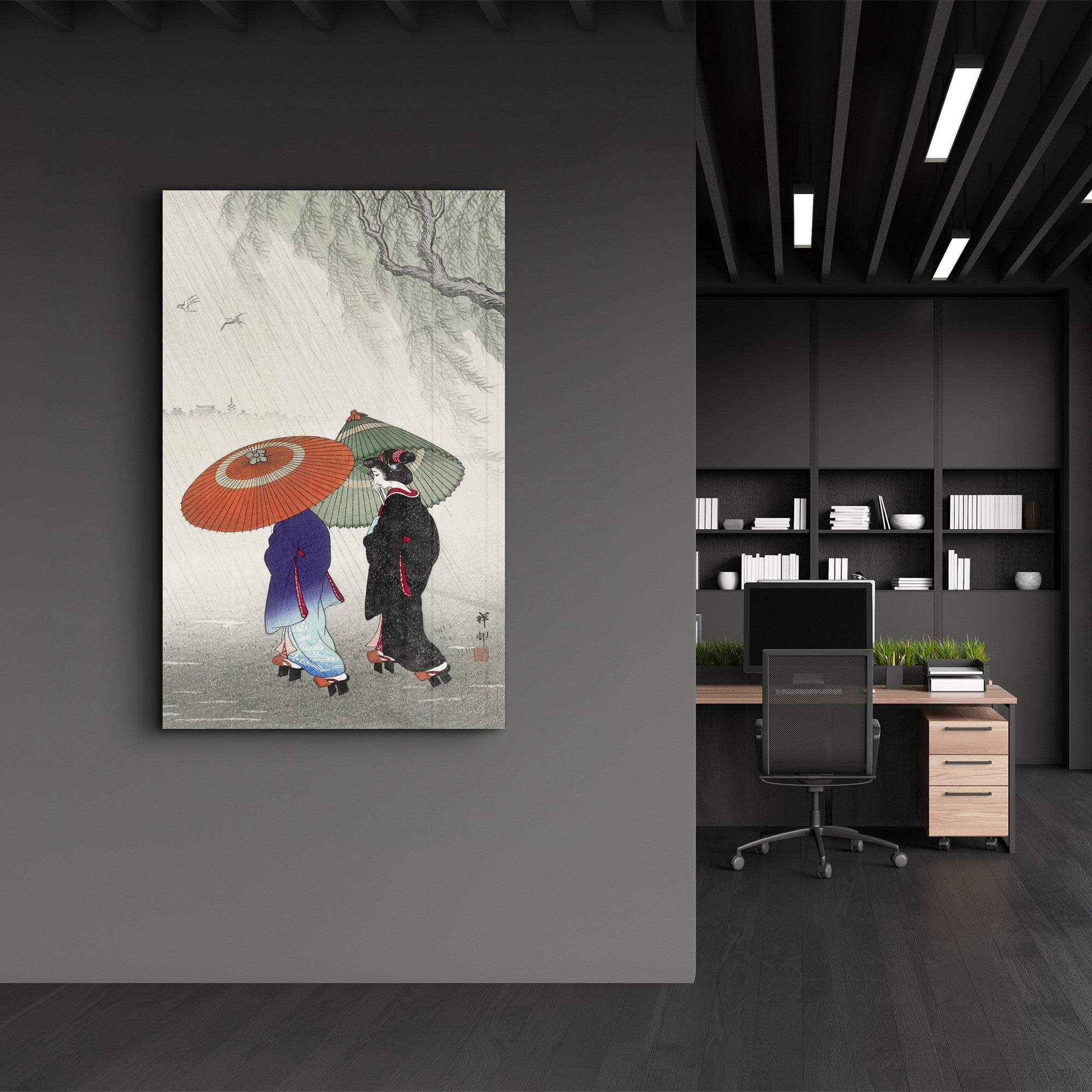 Quadro Decorativo em Vidro Temperado Multicolor 35x55cm - Impressão UV de Alta Qualidade
