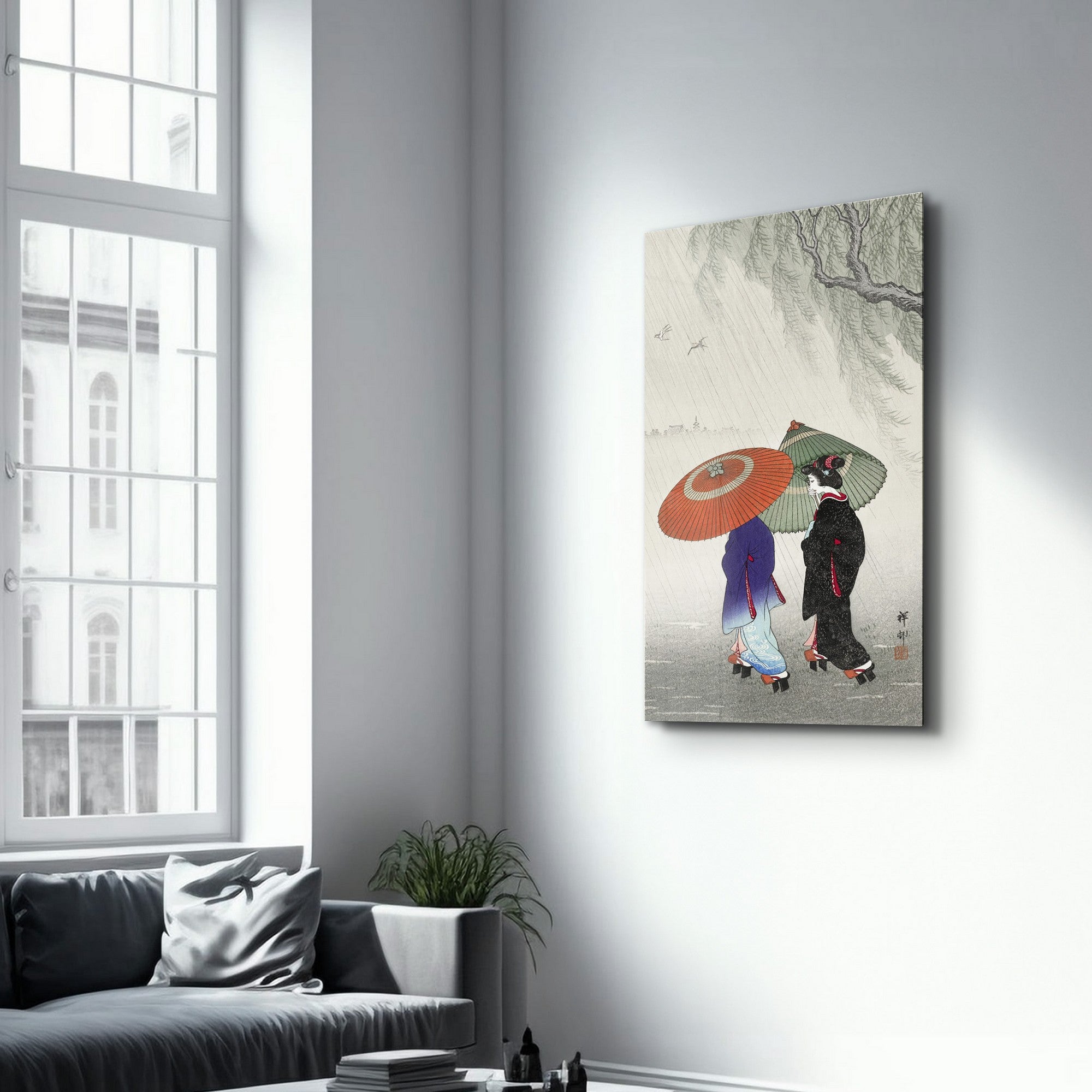 Quadro Decorativo em Vidro Temperado Multicolor 35x55cm - Impressão UV de Alta Qualidade