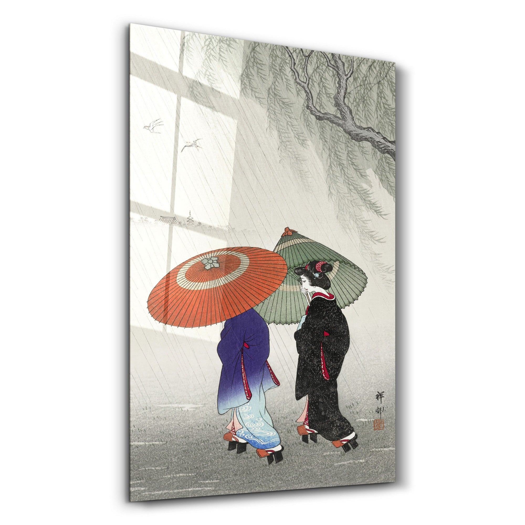 Quadro Decorativo em Vidro Temperado Multicolor 35x55cm - Impressão UV de Alta Qualidade