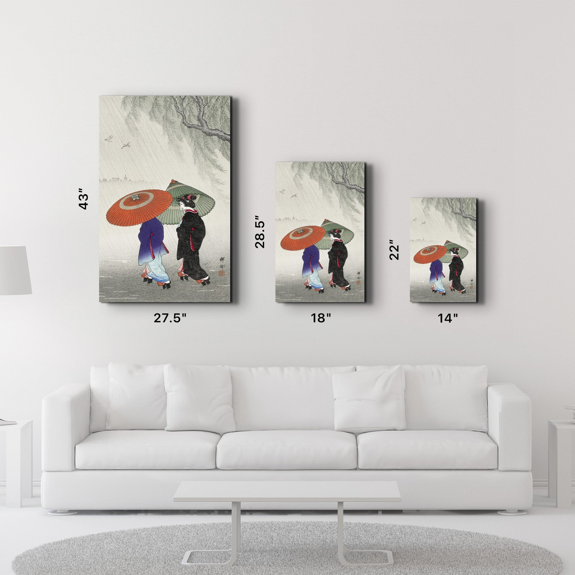 Quadro Decorativo em Vidro Temperado Multicolor 35x55cm - Impressão UV de Alta Qualidade