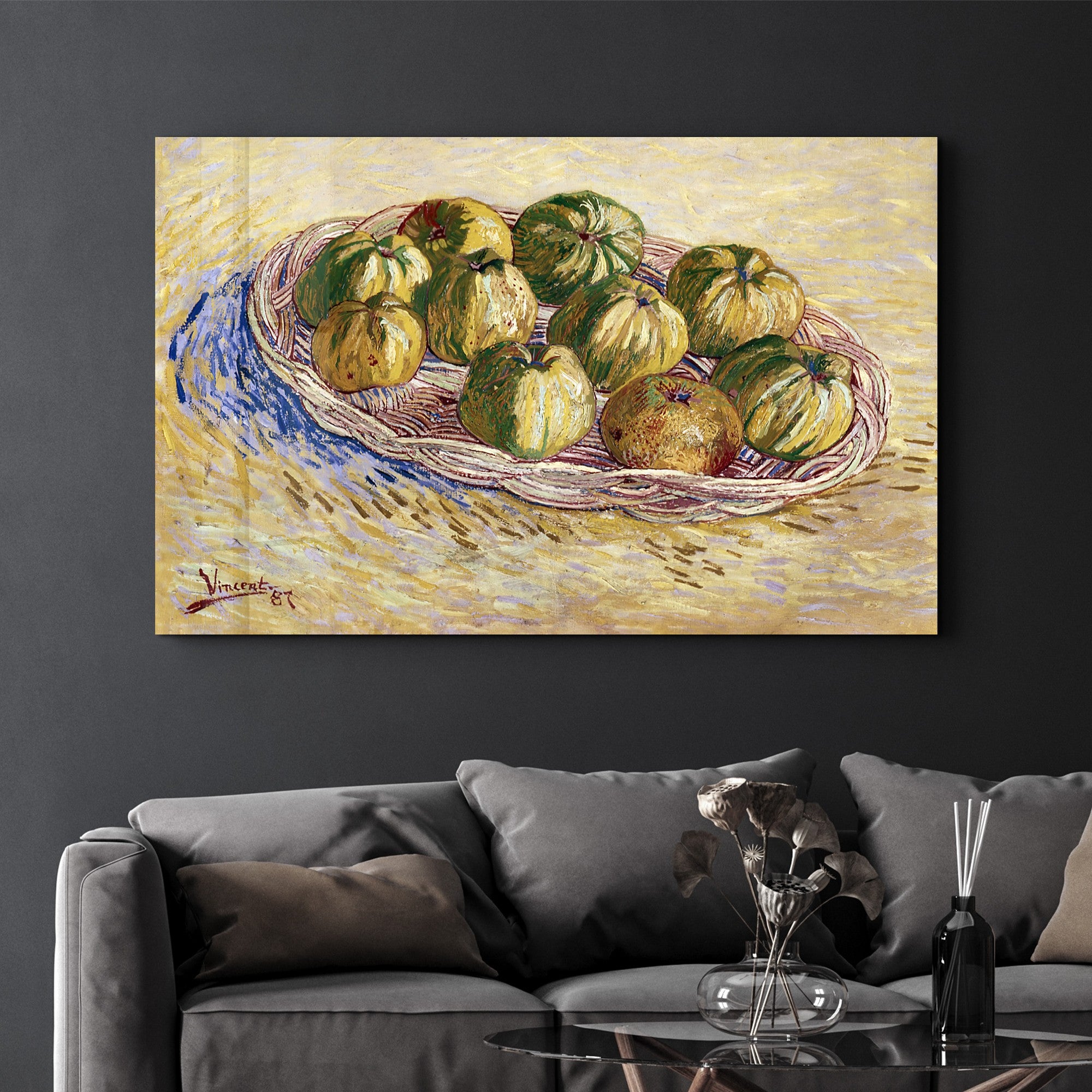 Quadro Decorativo em Vidro Temperado Multicolor 35x55cm - Impressão UV de Alta Qualidade