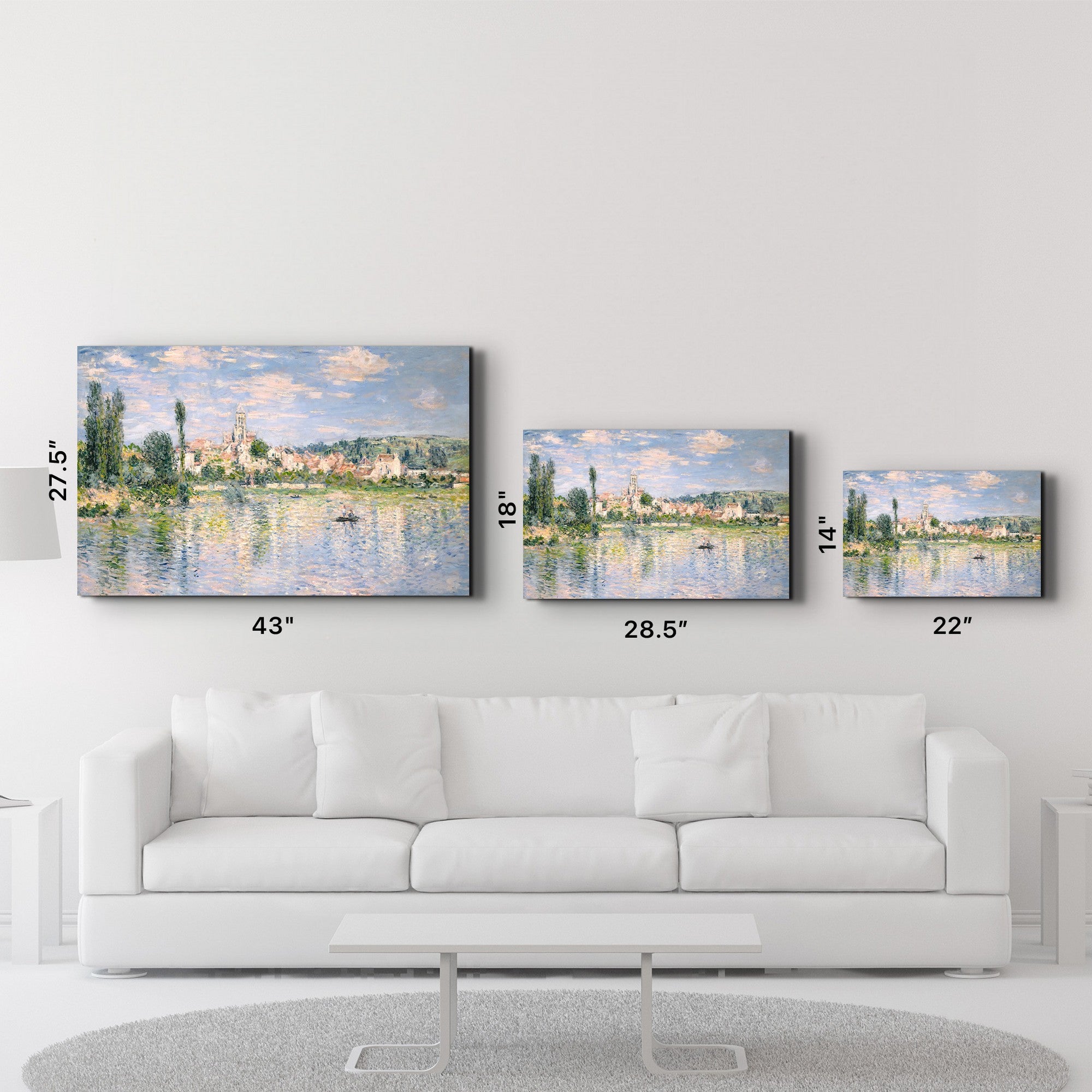 Quadro Decorativo em Vidro Temperado 35x55 cm Multicolor (VFT-1063) – Impressão UV, Vidro 4 mm