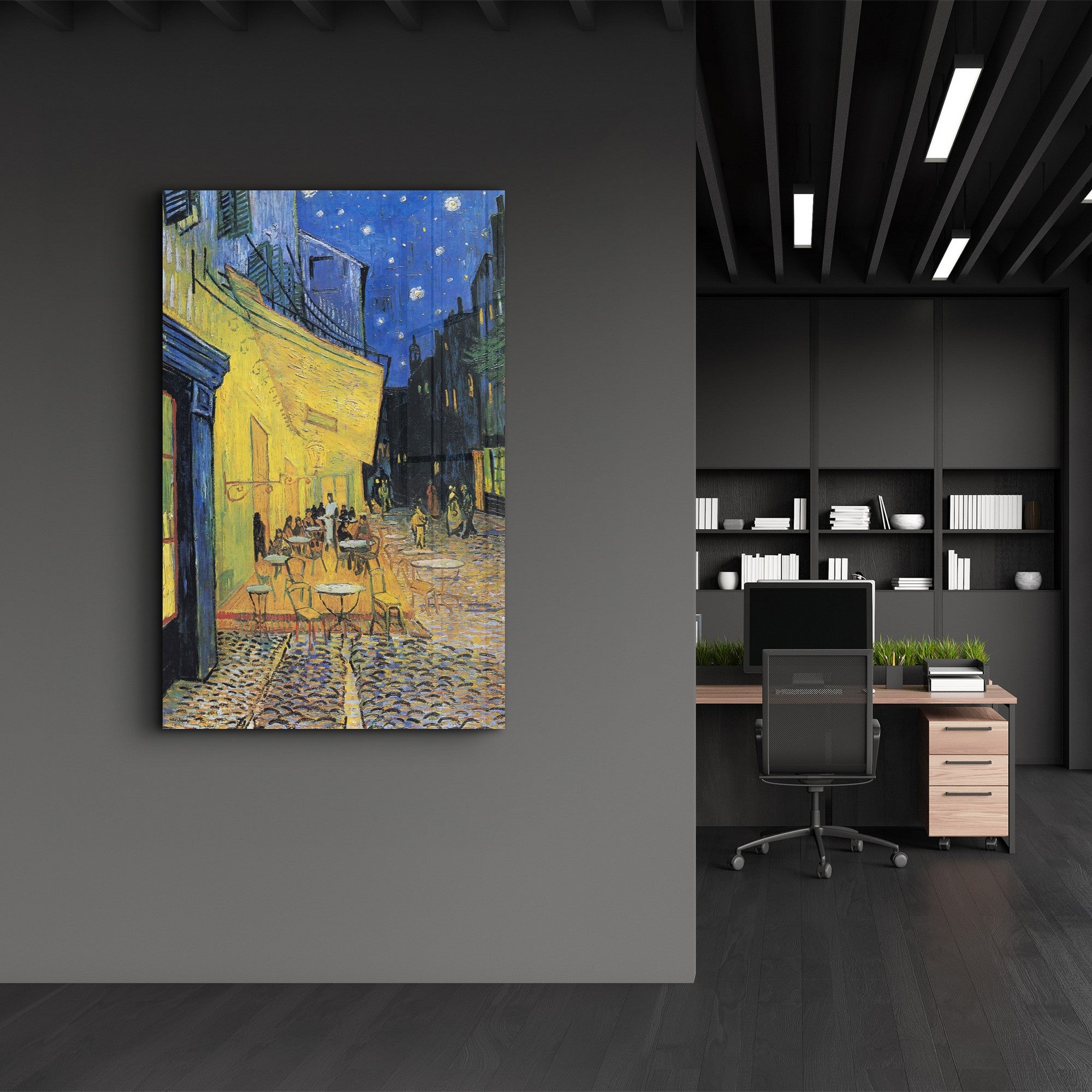 Quadro Decorativo em Vidro Temperado VFT-1066 Multicolor 35x55cm - Impressão UV de Alta Qualidade