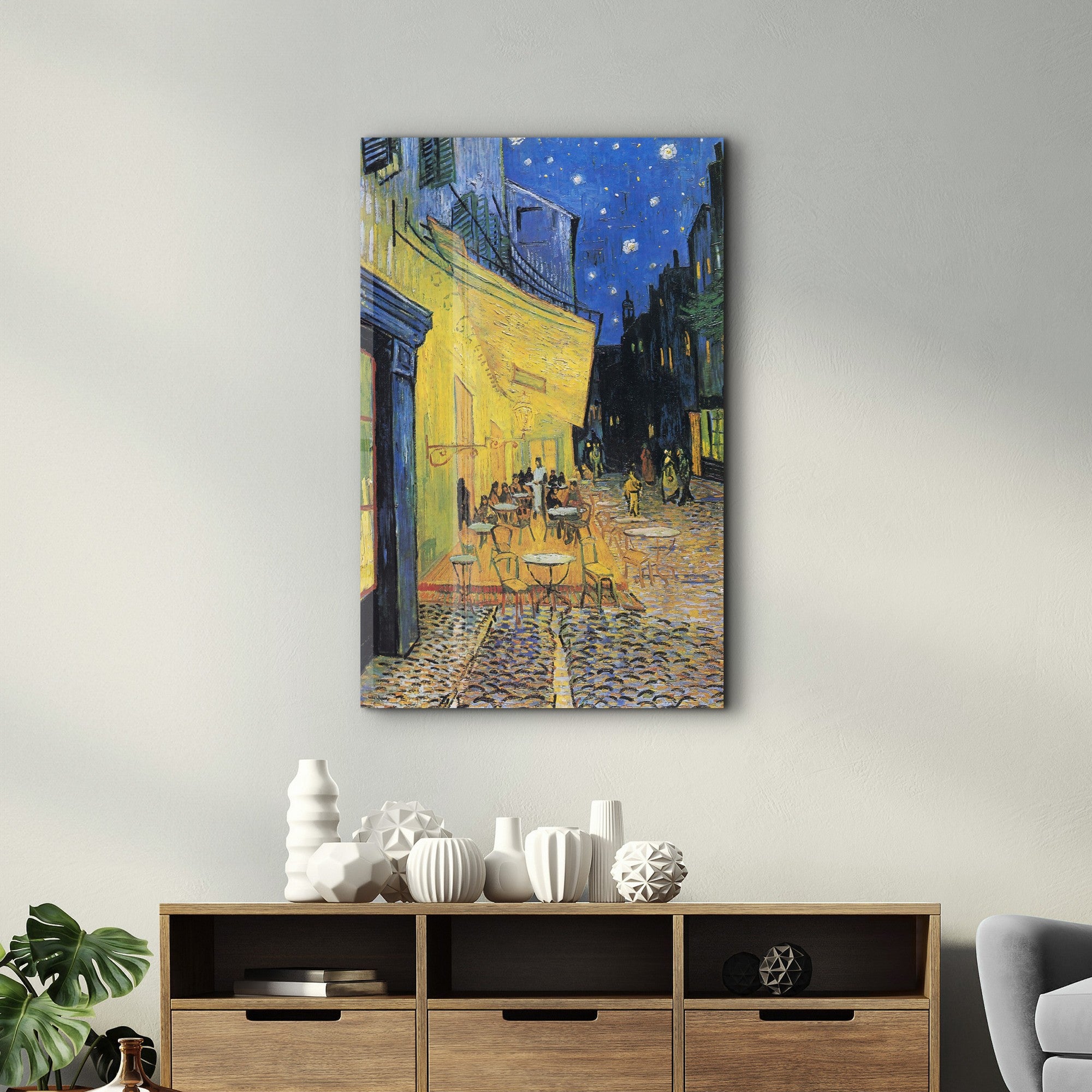Quadro Decorativo em Vidro Temperado VFT-1066 Multicolor 35x55cm - Impressão UV de Alta Qualidade