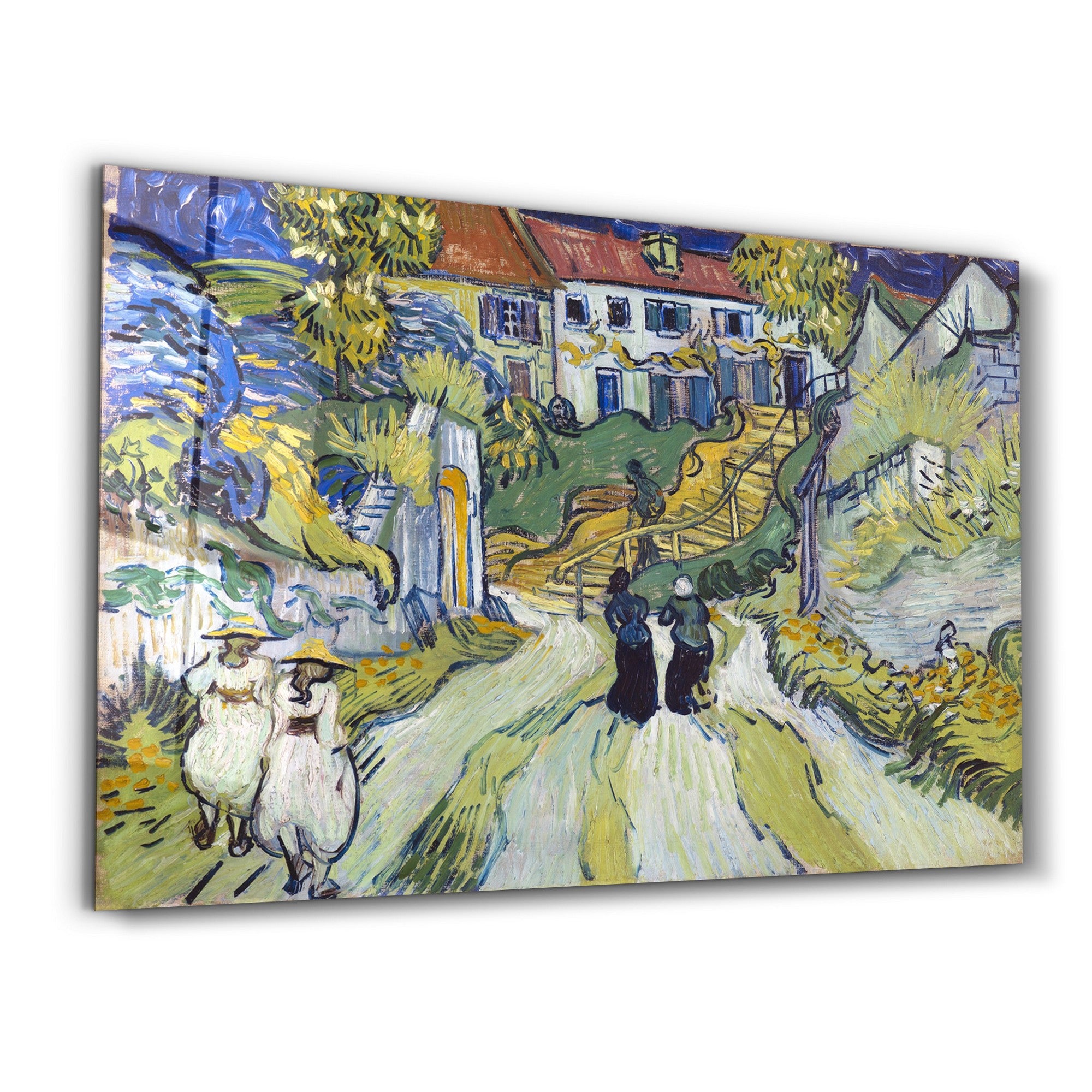 Quadro Decorativo em Vidro Temperado Multicolor 35x55cm - Impressão UV de Alta Qualidade