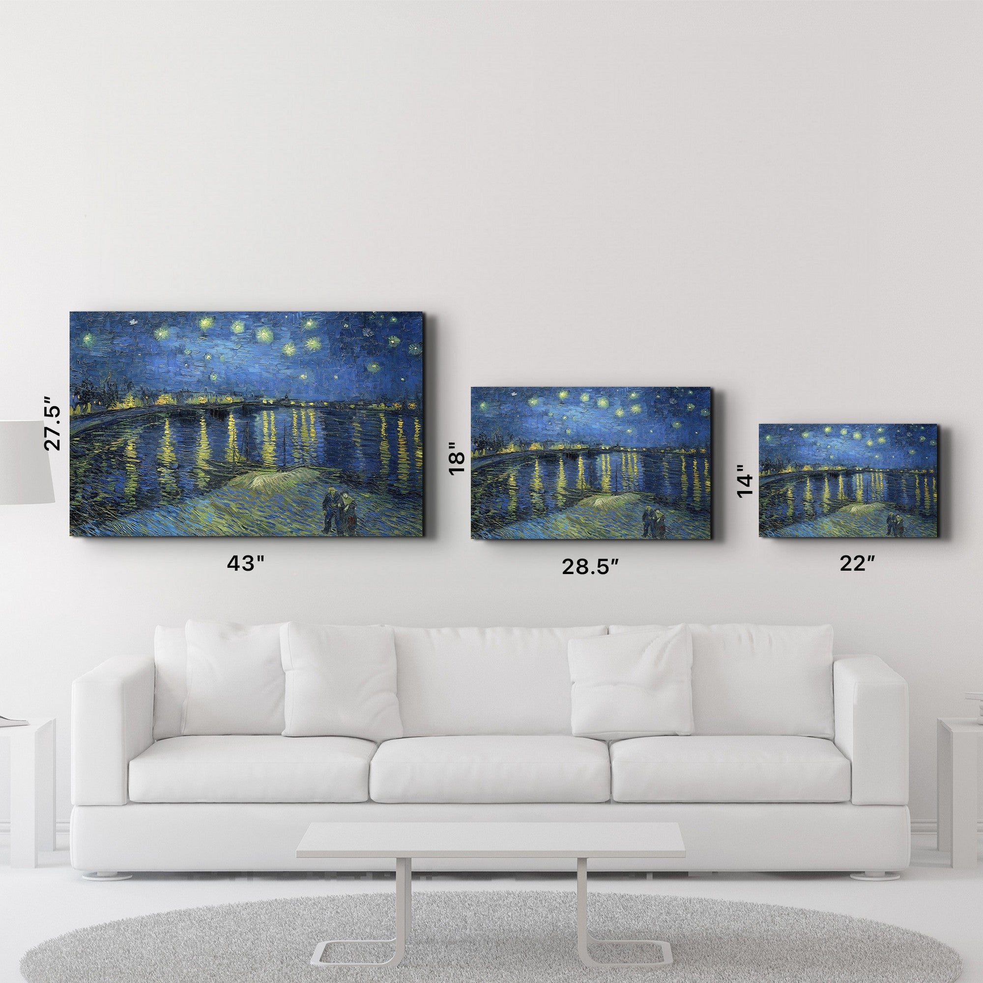 Quadro Decorativo em Vidro Temperado Multicolor 35x55cm - Impressão UV de Alta Qualidade